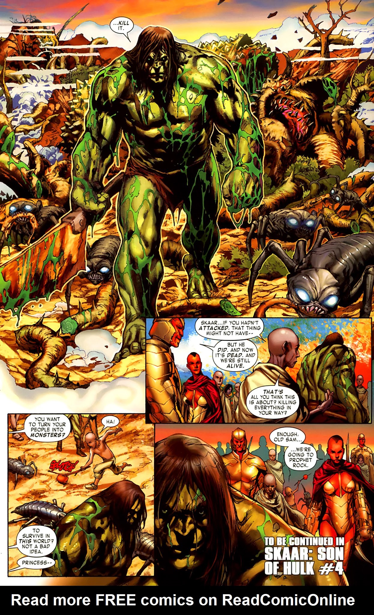 Read online Skaar: Son of Hulk Presents: Savage World of Sakaar comic -  Issue # Full - 36