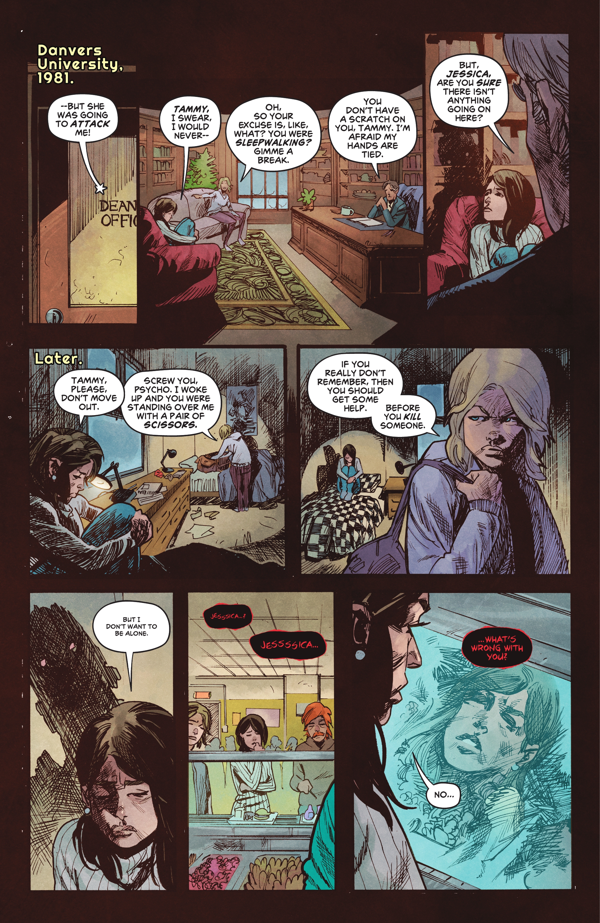 Read online DC Horror Presents: The Conjuring: The Lover comic -  Issue #3 - 3