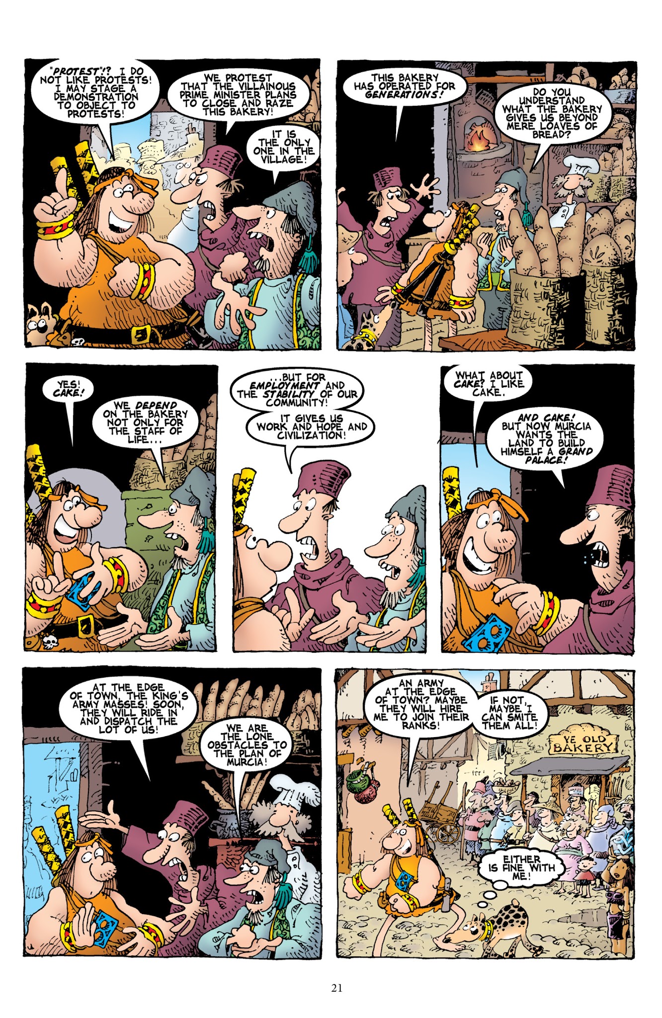 Read online Groo vs. Conan comic -  Issue # TPB - 23