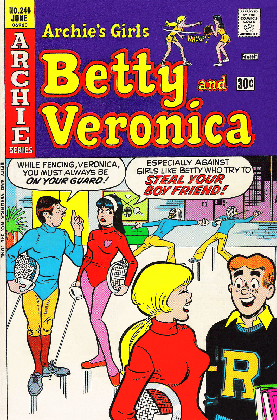 Read online Archie's Girls Betty and Veronica comic -  Issue #246 - 1