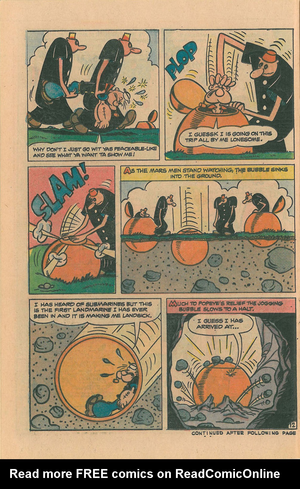 Read online Popeye (1948) comic -  Issue #127 - 16