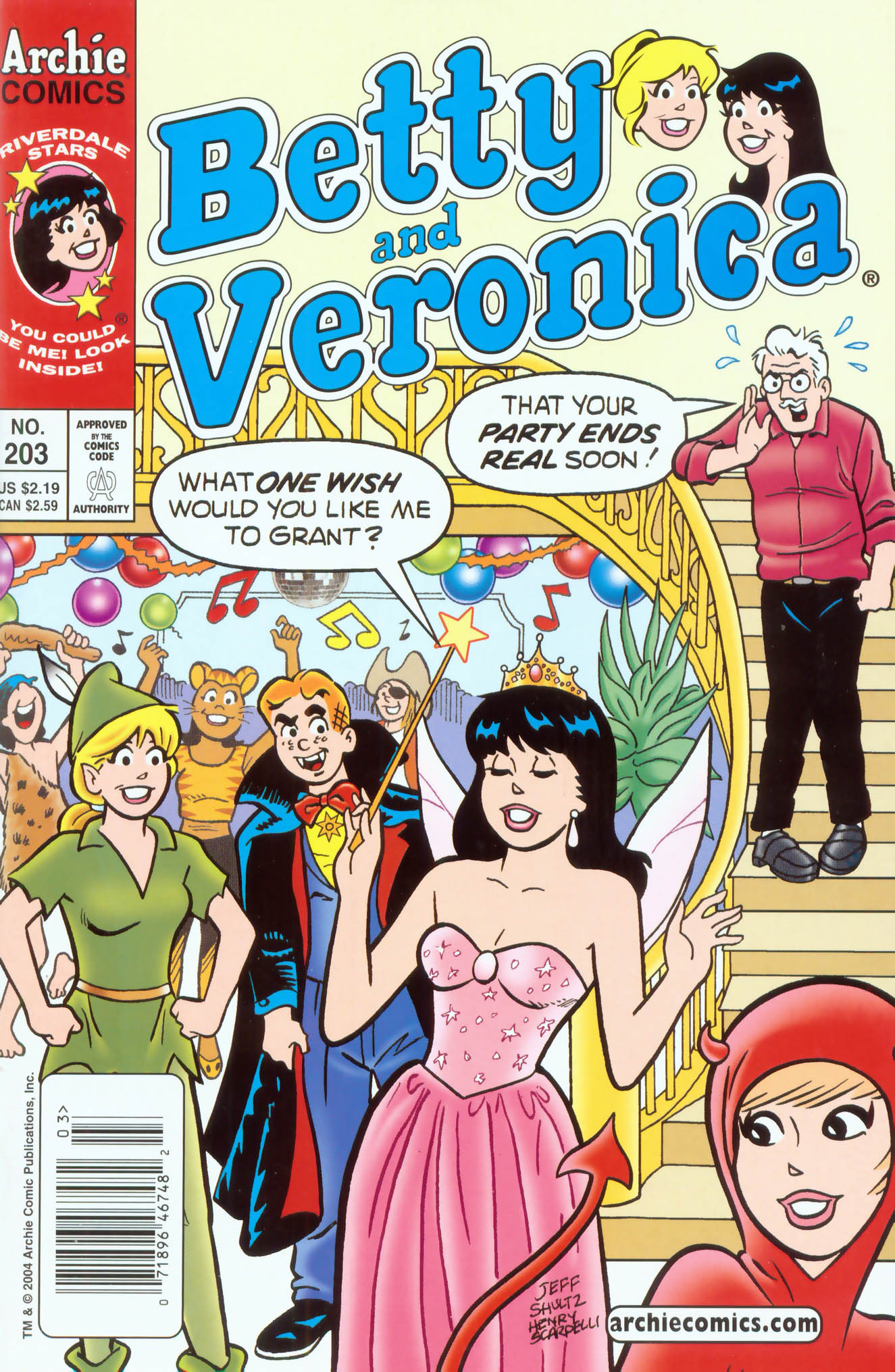Read online Betty and Veronica (1987) comic -  Issue #203 - 1