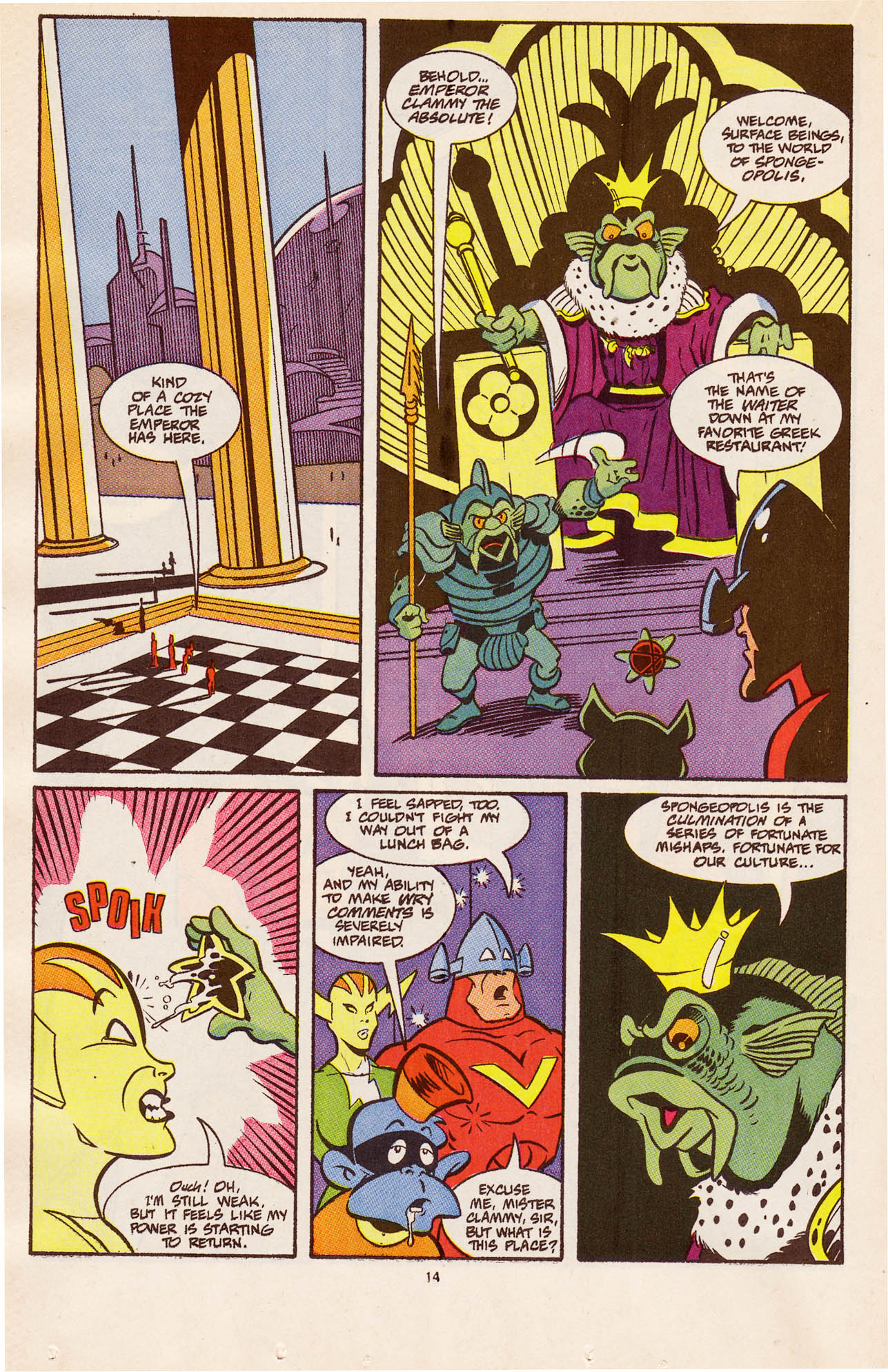 Read online Defenders of Dynatron City comic -  Issue #4 - 16