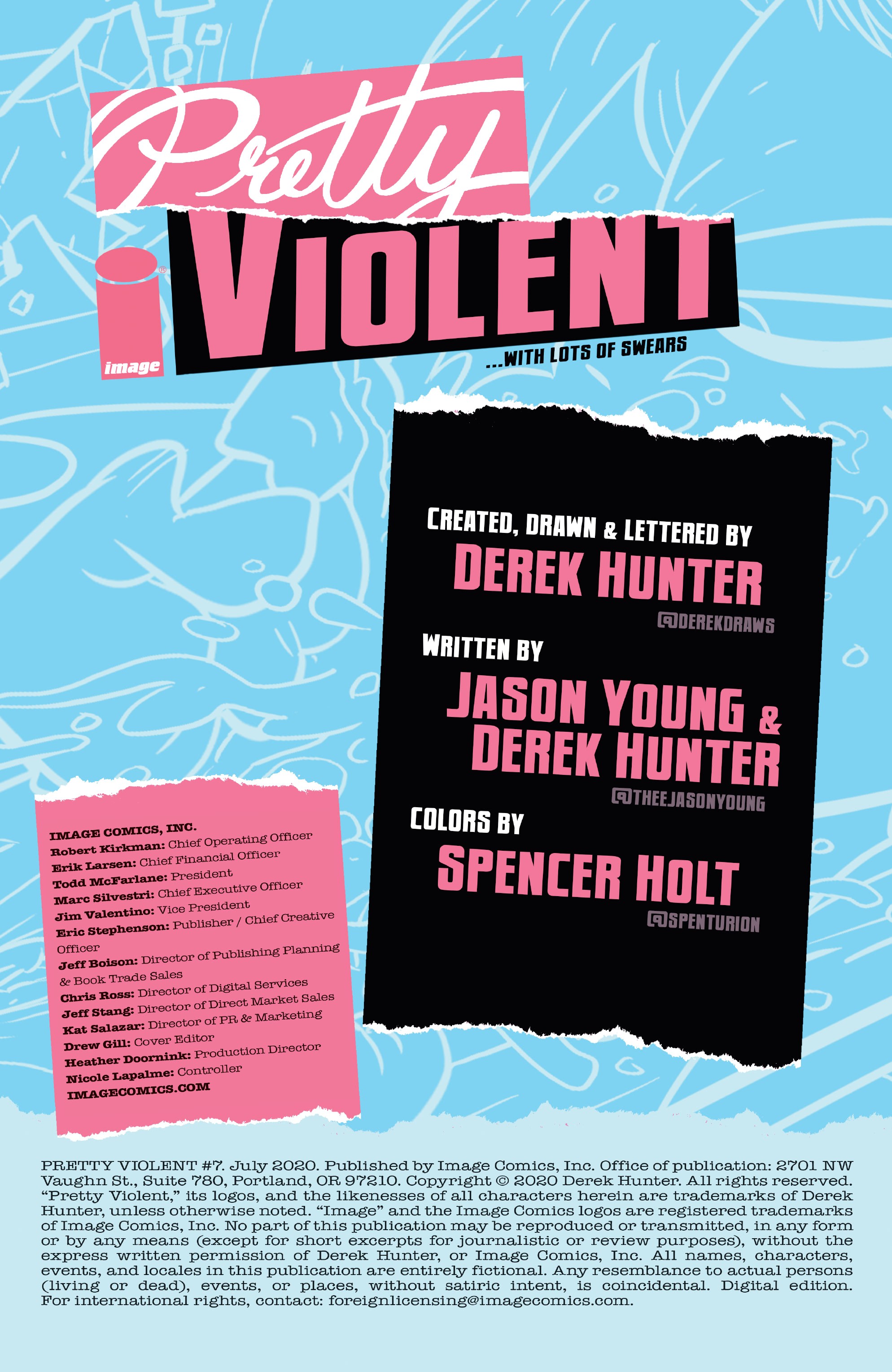 Read online Pretty Violent comic -  Issue #7 - 2