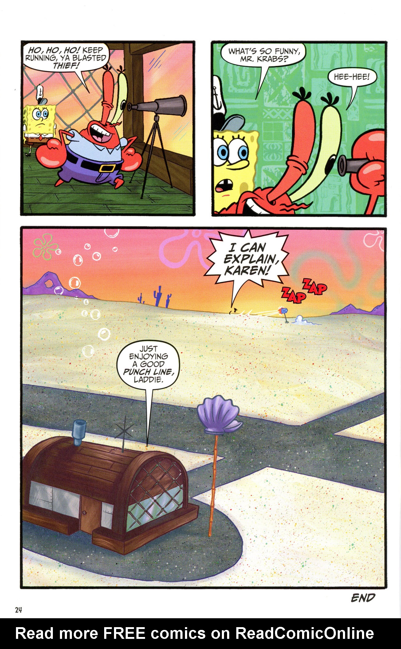 Read online Spongebob Freestyle Funnies comic -  Issue # FCBD 2013 - 26
