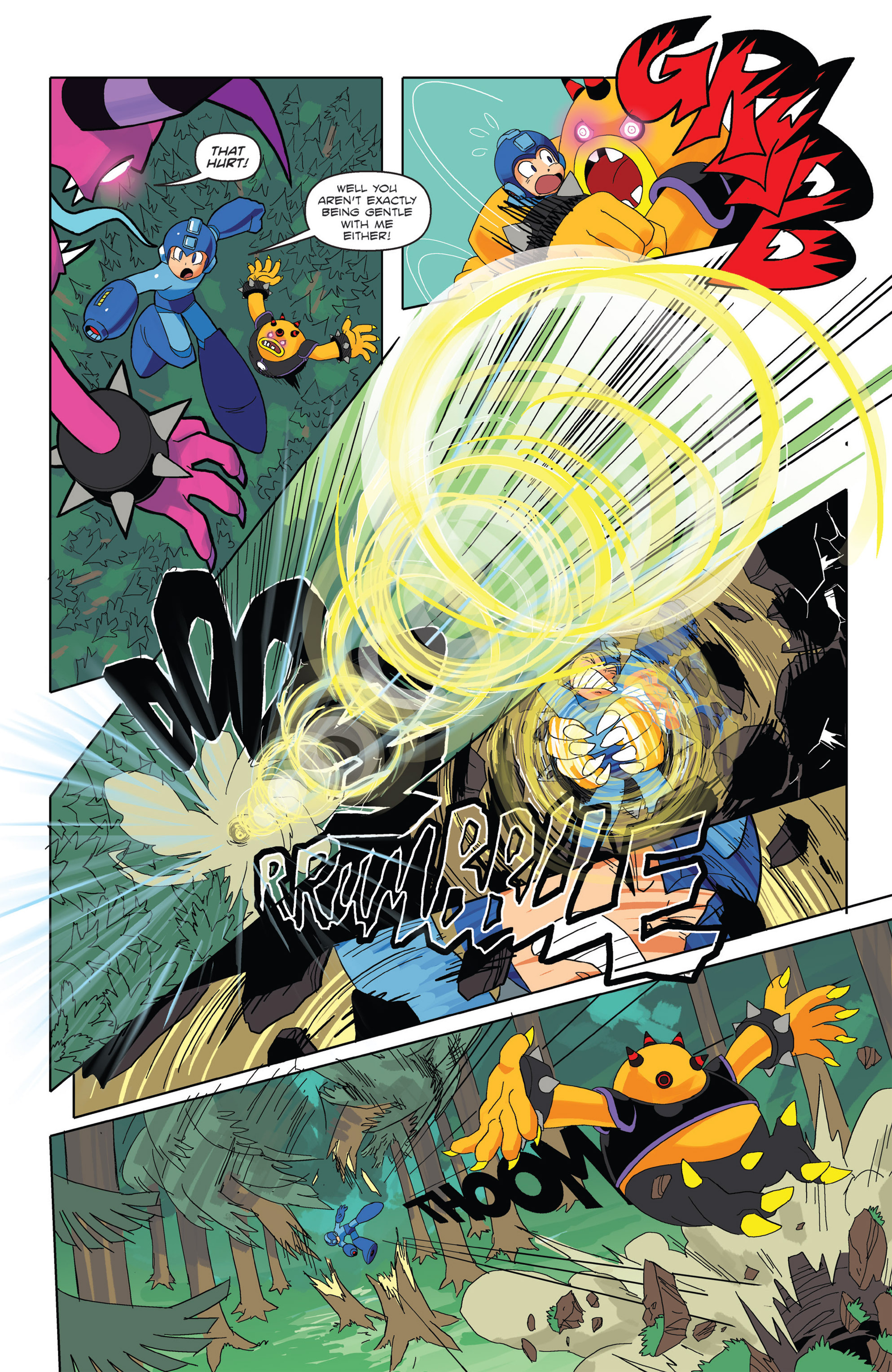 Read online Mega Man: Worlds Unite Battles comic -  Issue # Full - 6