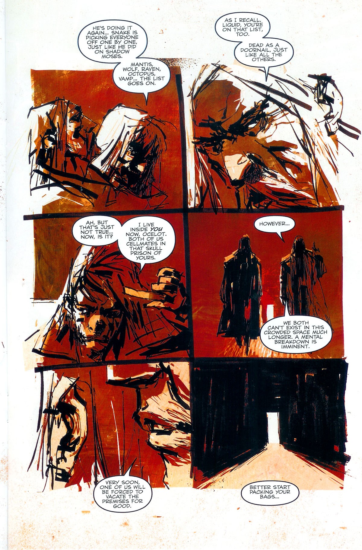 Read online Metal Gear Solid: Sons of Liberty comic -  Issue #8 - 18