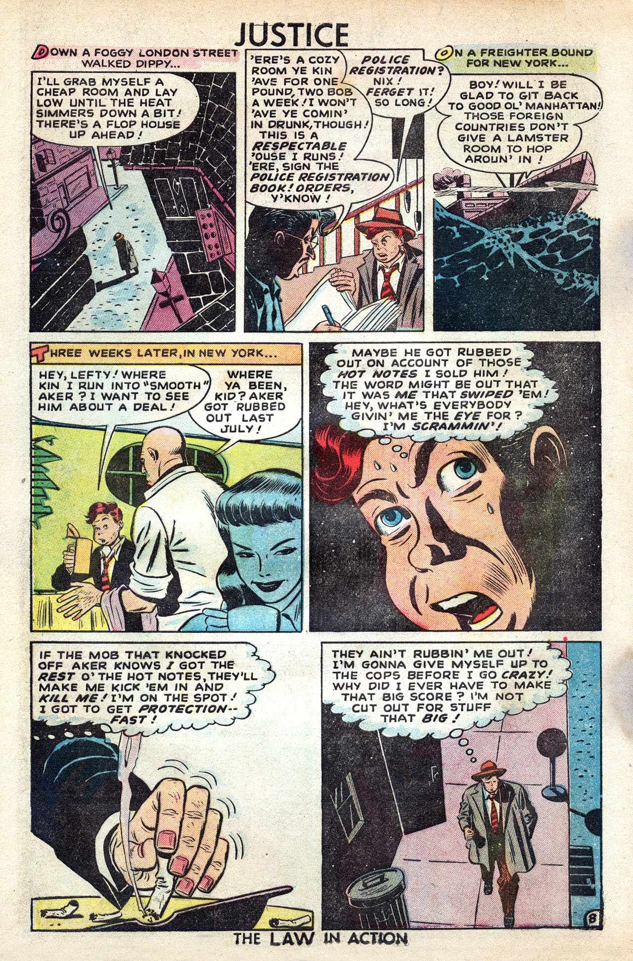 Read online Justice Comics (1948) comic -  Issue #7 - 10