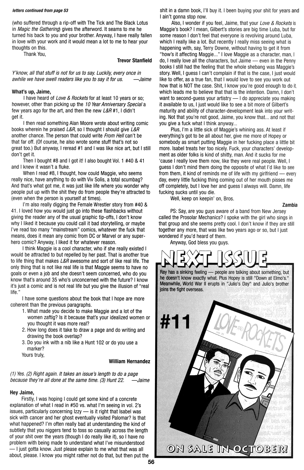Read online Love and Rockets (2001) comic -  Issue #10 - 58