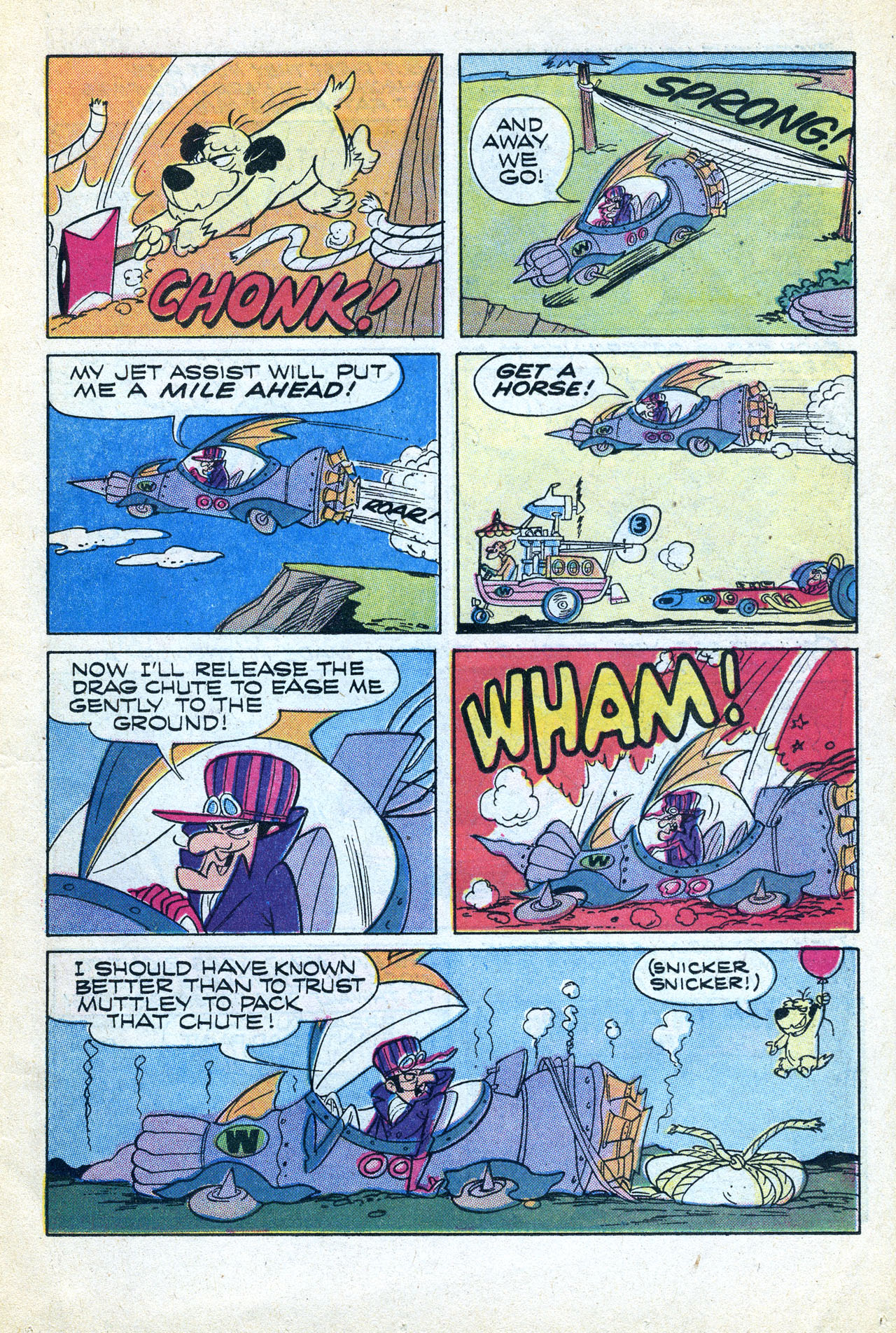 Read online Hanna-Barbera Wacky Races comic -  Issue #4 - 9