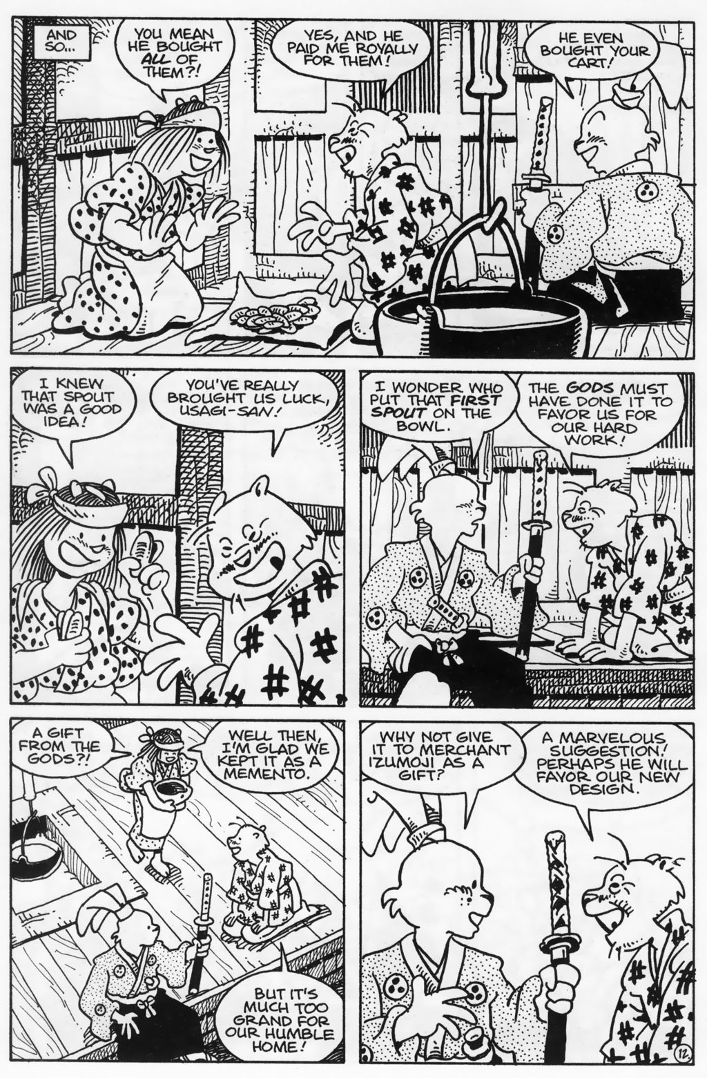 Read online Usagi Yojimbo (1996) comic -  Issue #33 - 13