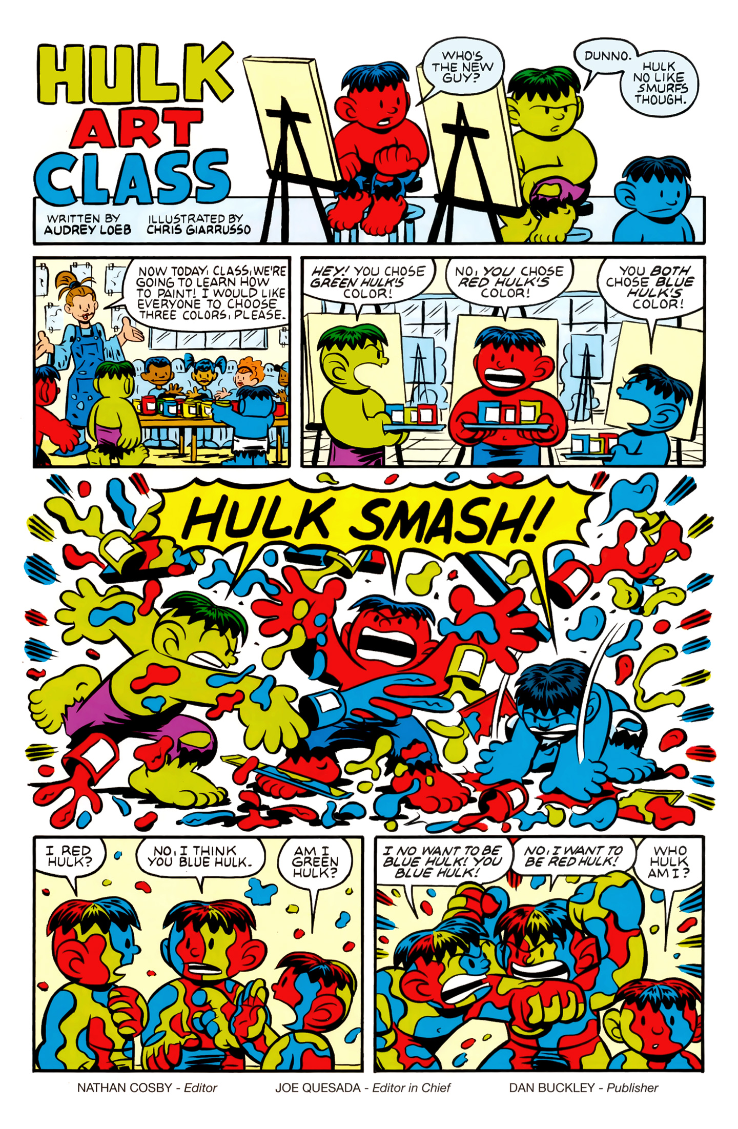 Read online Hulk-Sized Mini-Hulks comic -  Issue # Full - 3