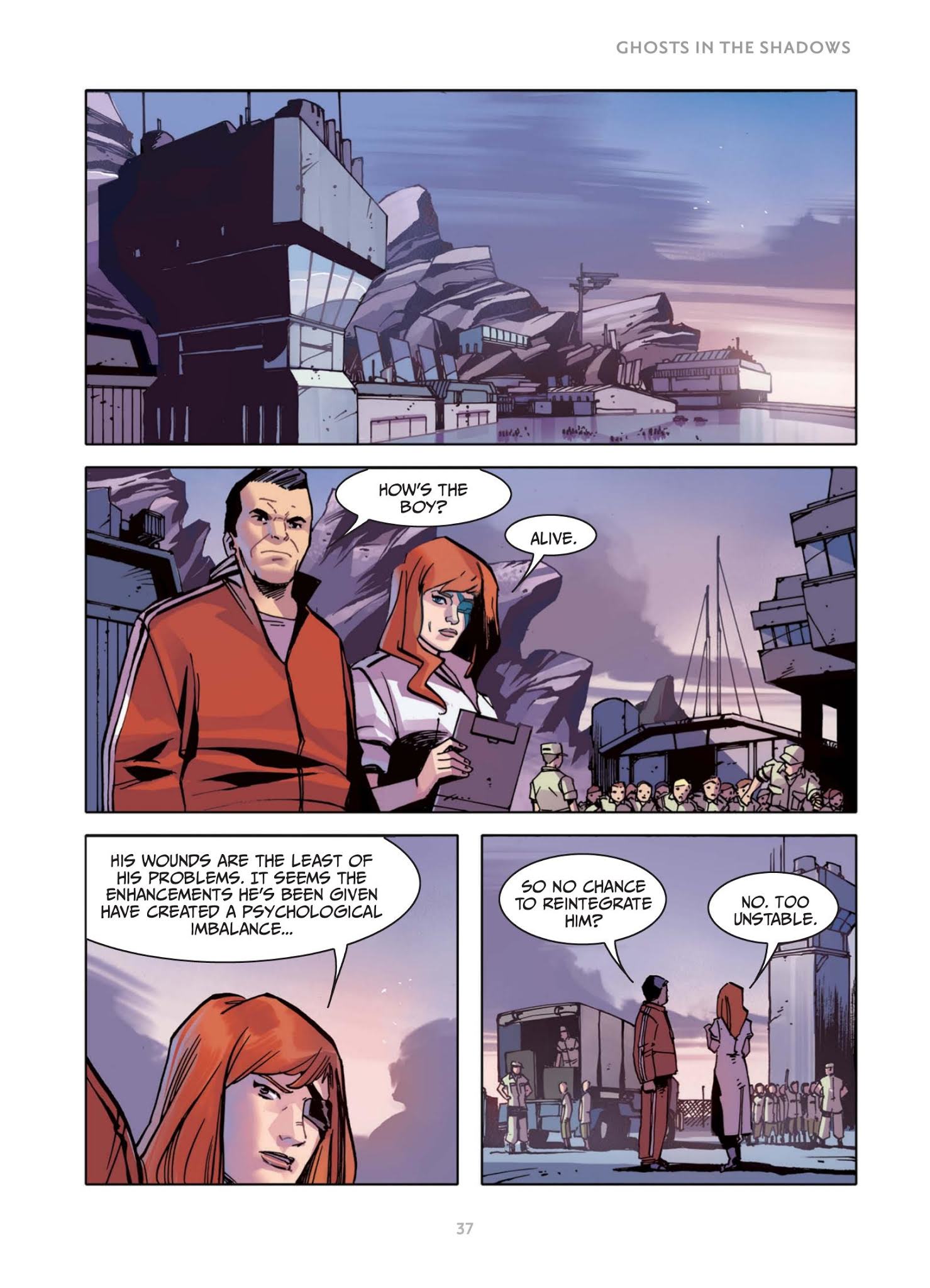 Read online Orphans comic -  Issue # TPB 2 (Part 1) - 38