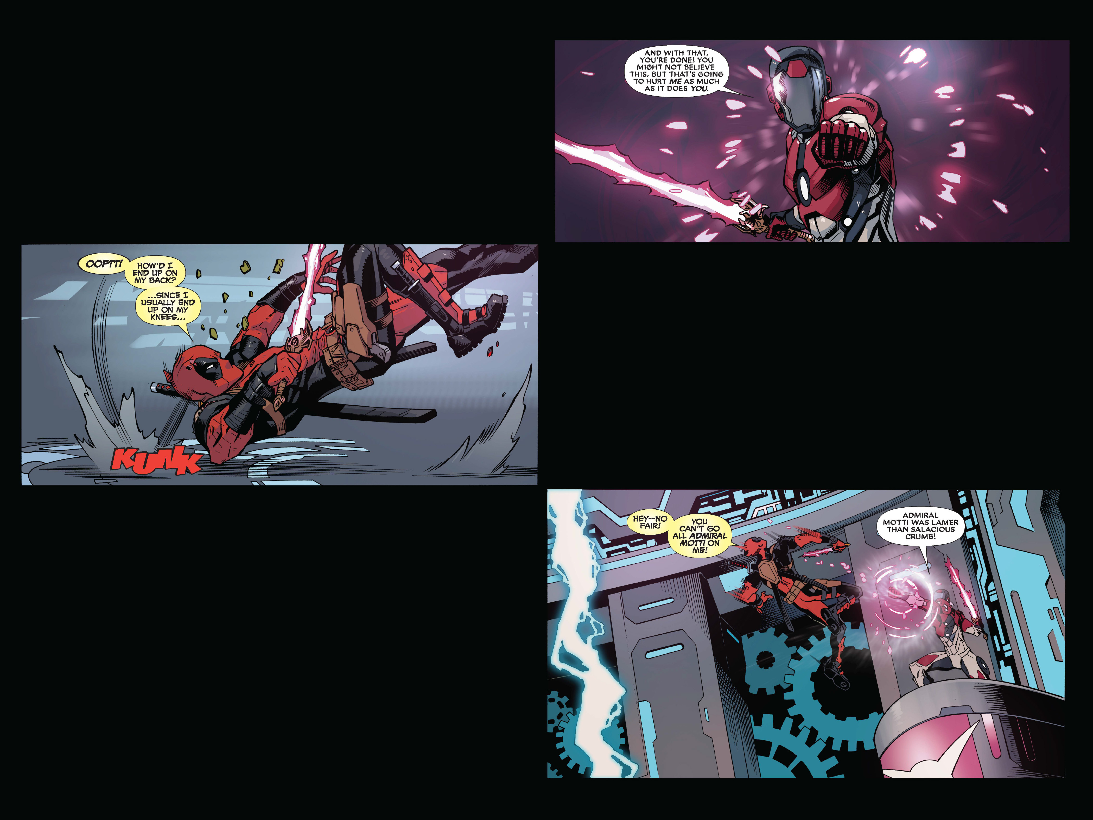 Read online Deadpool & Cable: Split Second Infinite Comic comic -  Issue #4 - 43