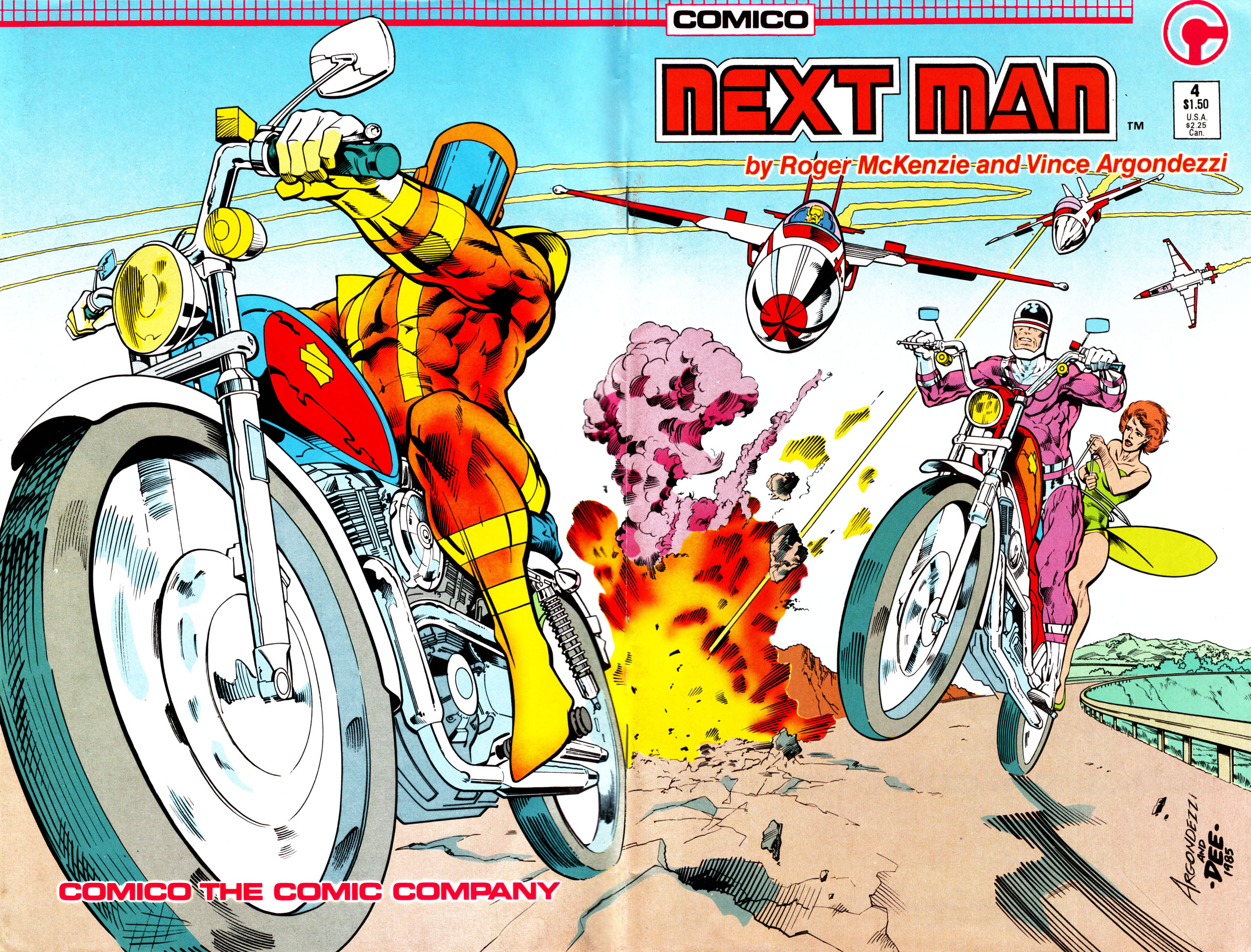 Read online Next Man comic -  Issue #4 - 1