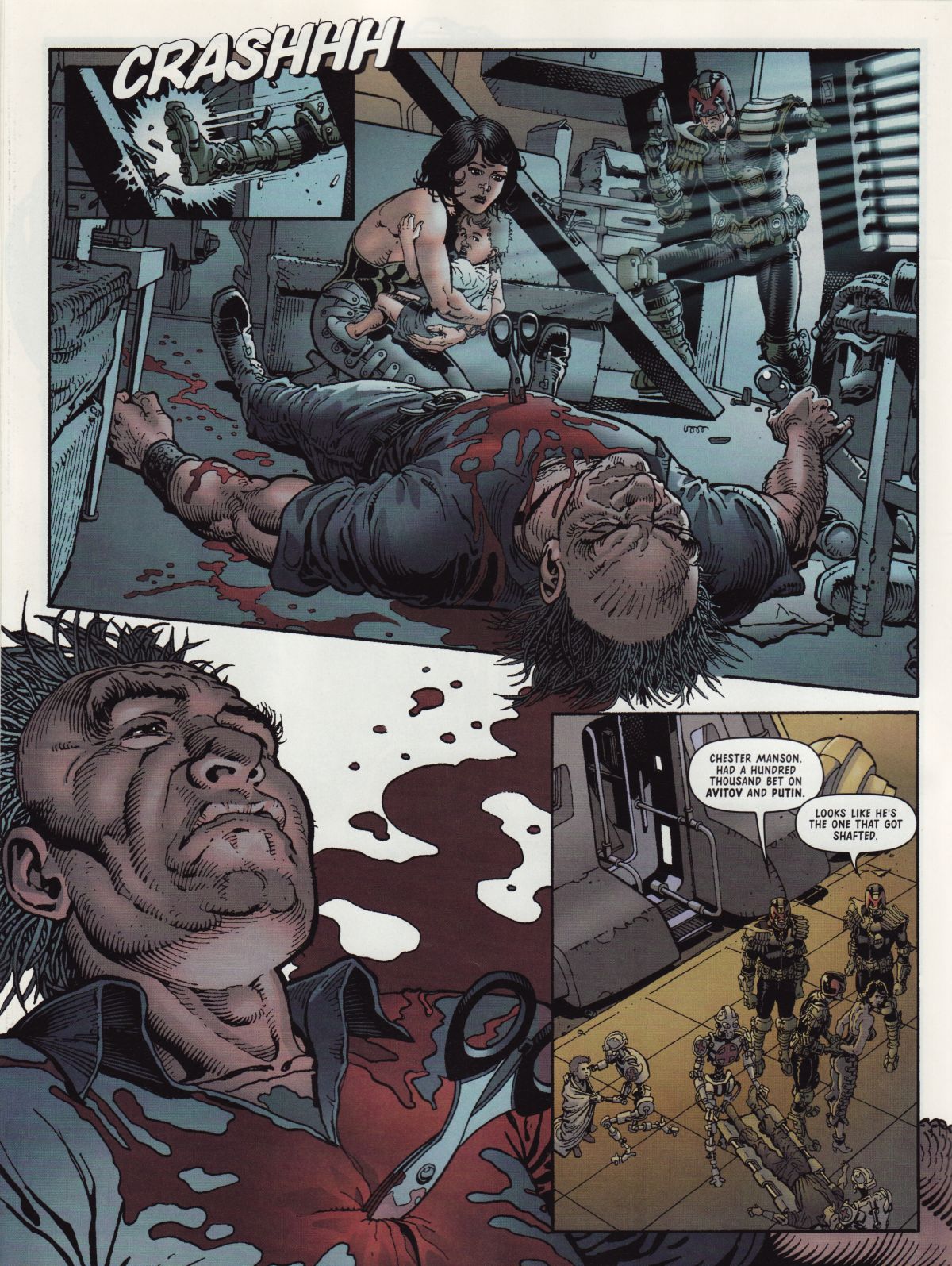 Read online Judge Dredd Megazine (Vol. 5) comic -  Issue #213 - 14