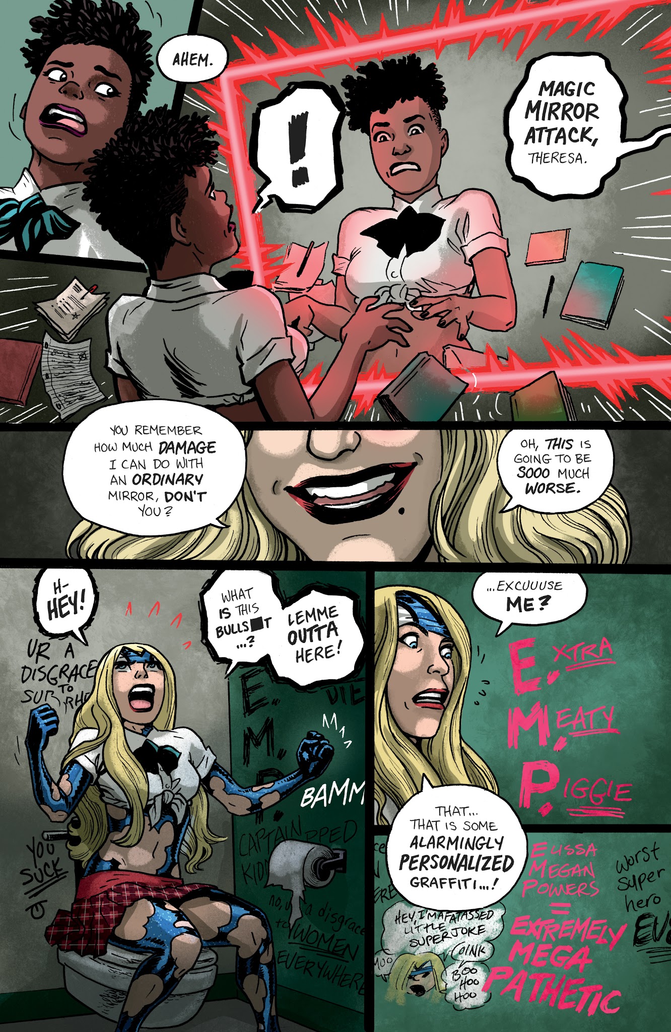 Read online Empowered And Sistah Spooky's High School Hell comic -  Issue #3 - 17