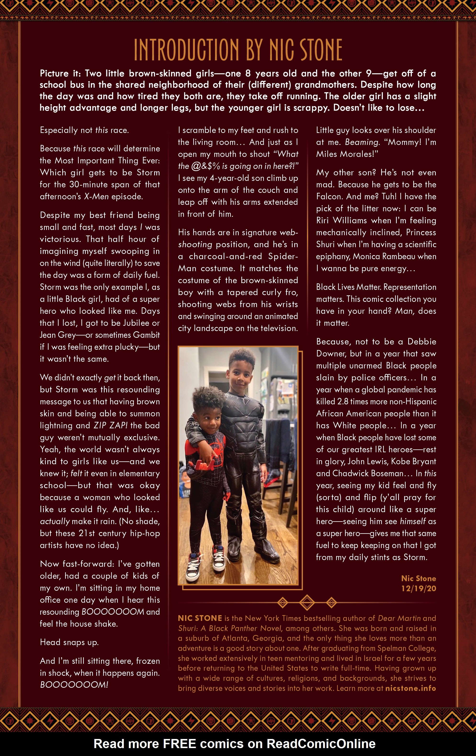 Read online Marvel's Voices: Legacy (2021) comic -  Issue # Full - 2