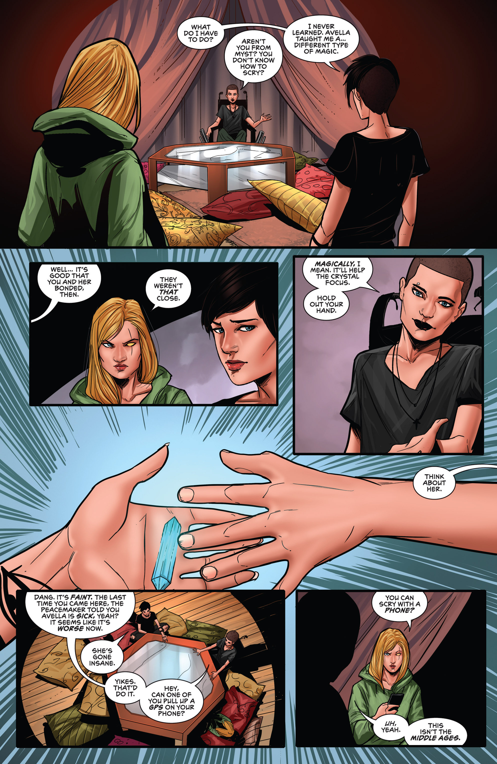 Read online Grimm Fairy Tales presents Robyn Hood (2014) comic -  Issue #9 - 16