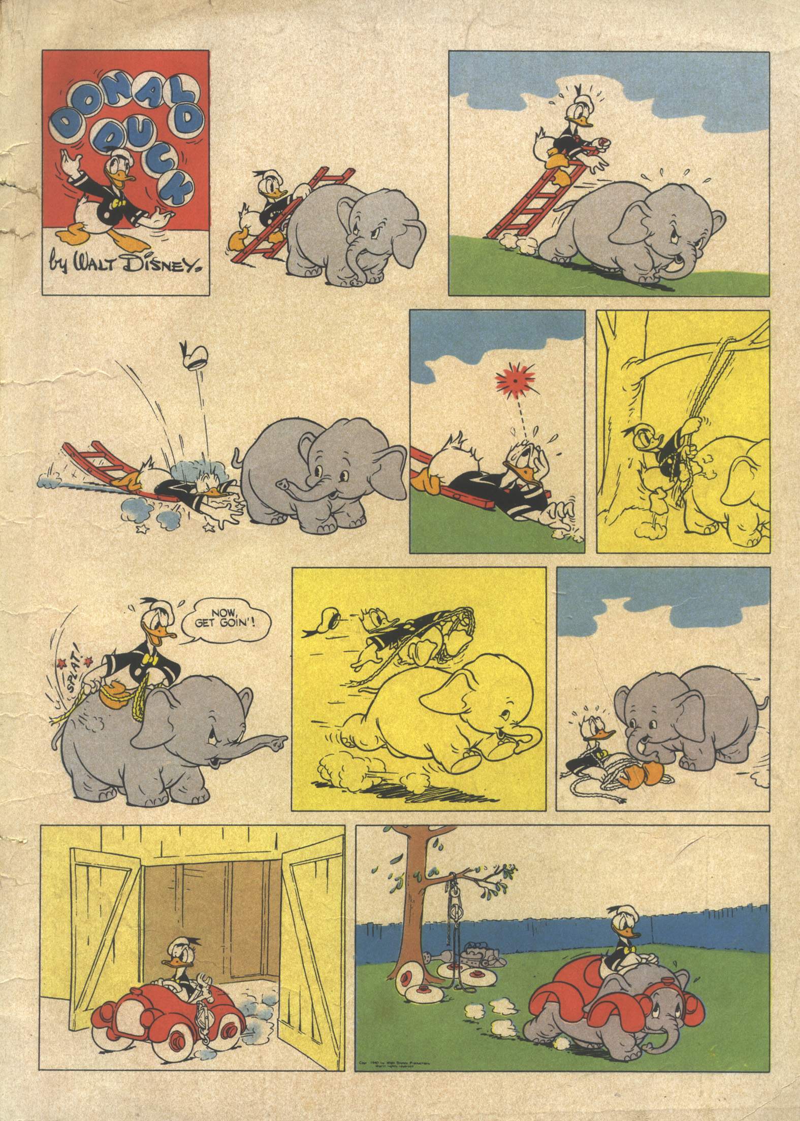 Read online Walt Disney's Comics and Stories comic -  Issue #22 - 67