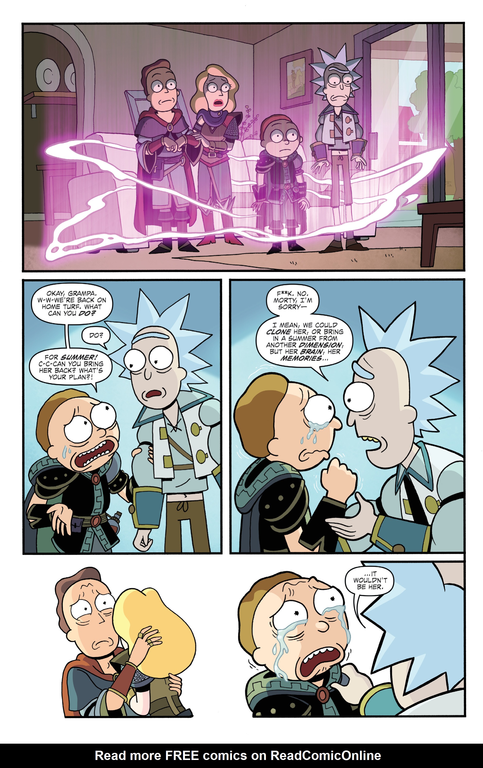 Read online Rick and Morty vs Dungeons & Dragons comic -  Issue # _TPB - 101