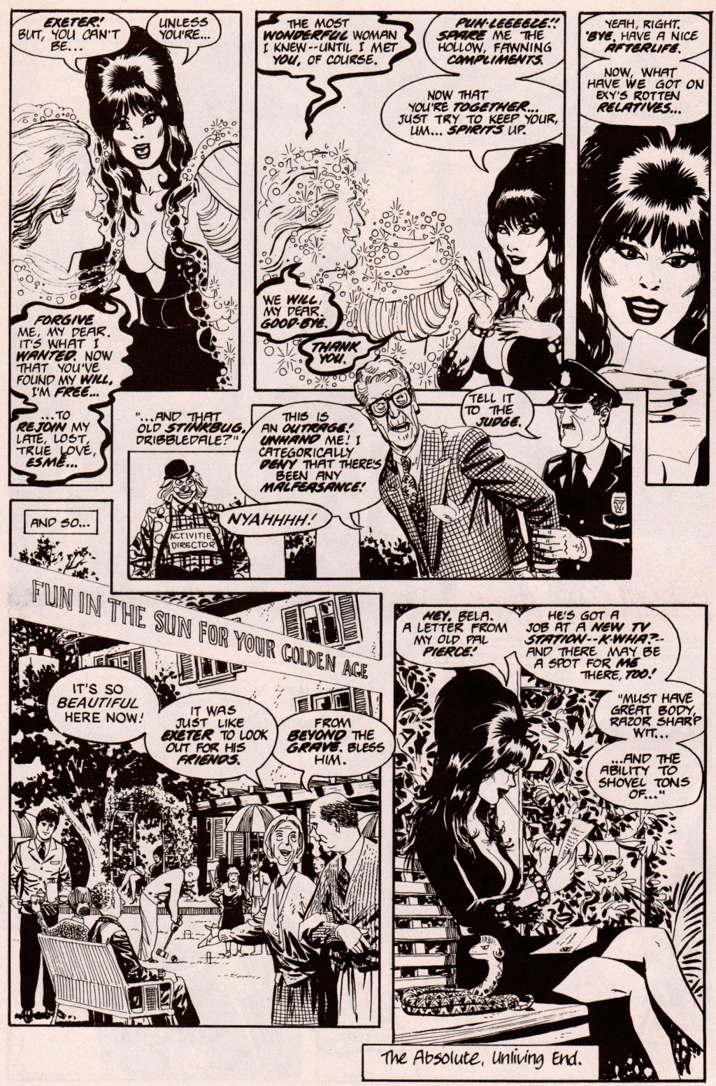 Read online Elvira, Mistress of the Dark comic -  Issue #6 - 30