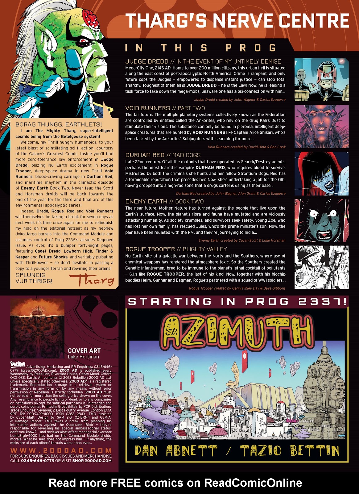 2000 AD 2335 Page 2