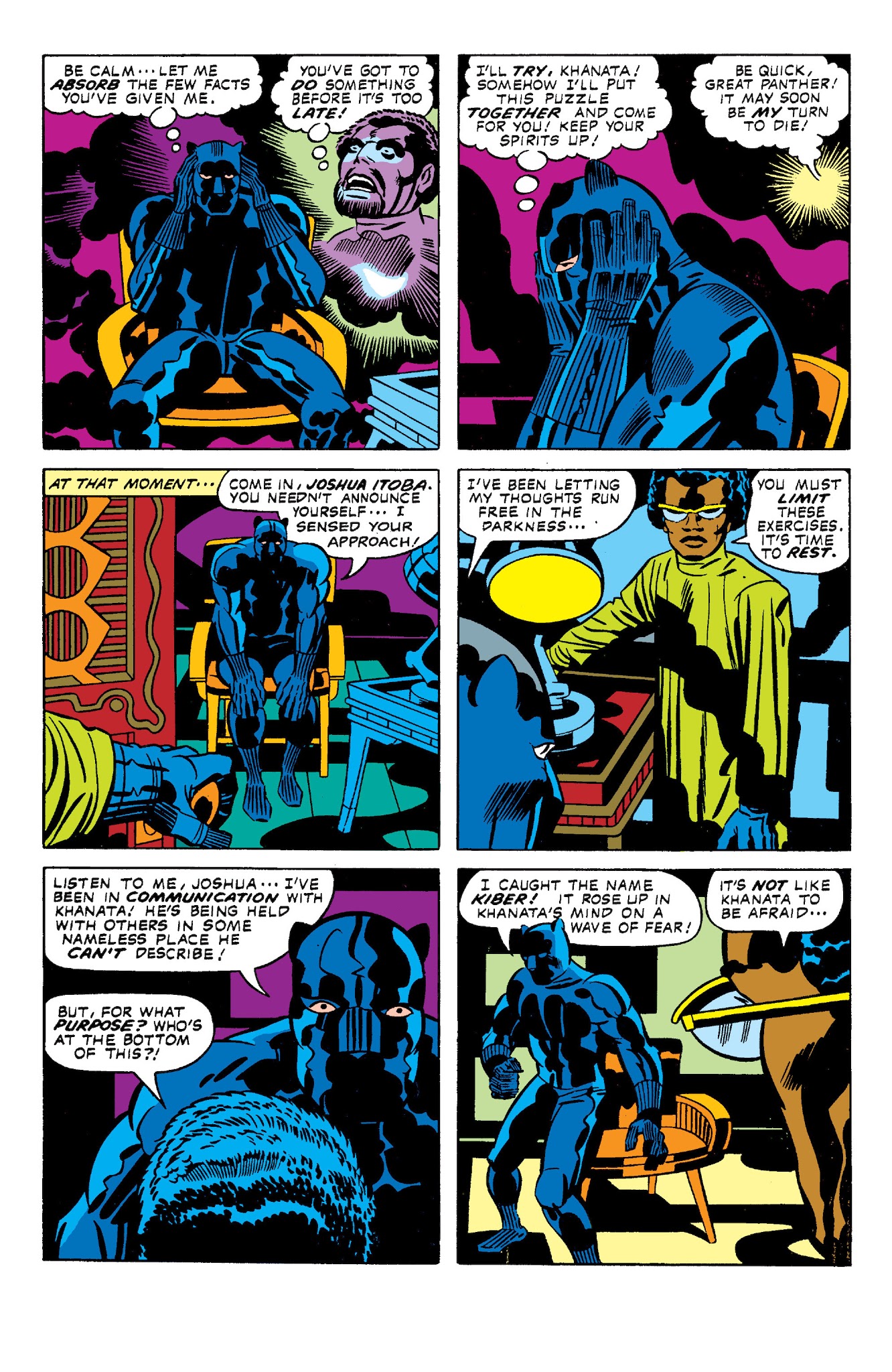 Read online Marvel Masterworks: The Black Panther comic -  Issue # TPB 2 - 204