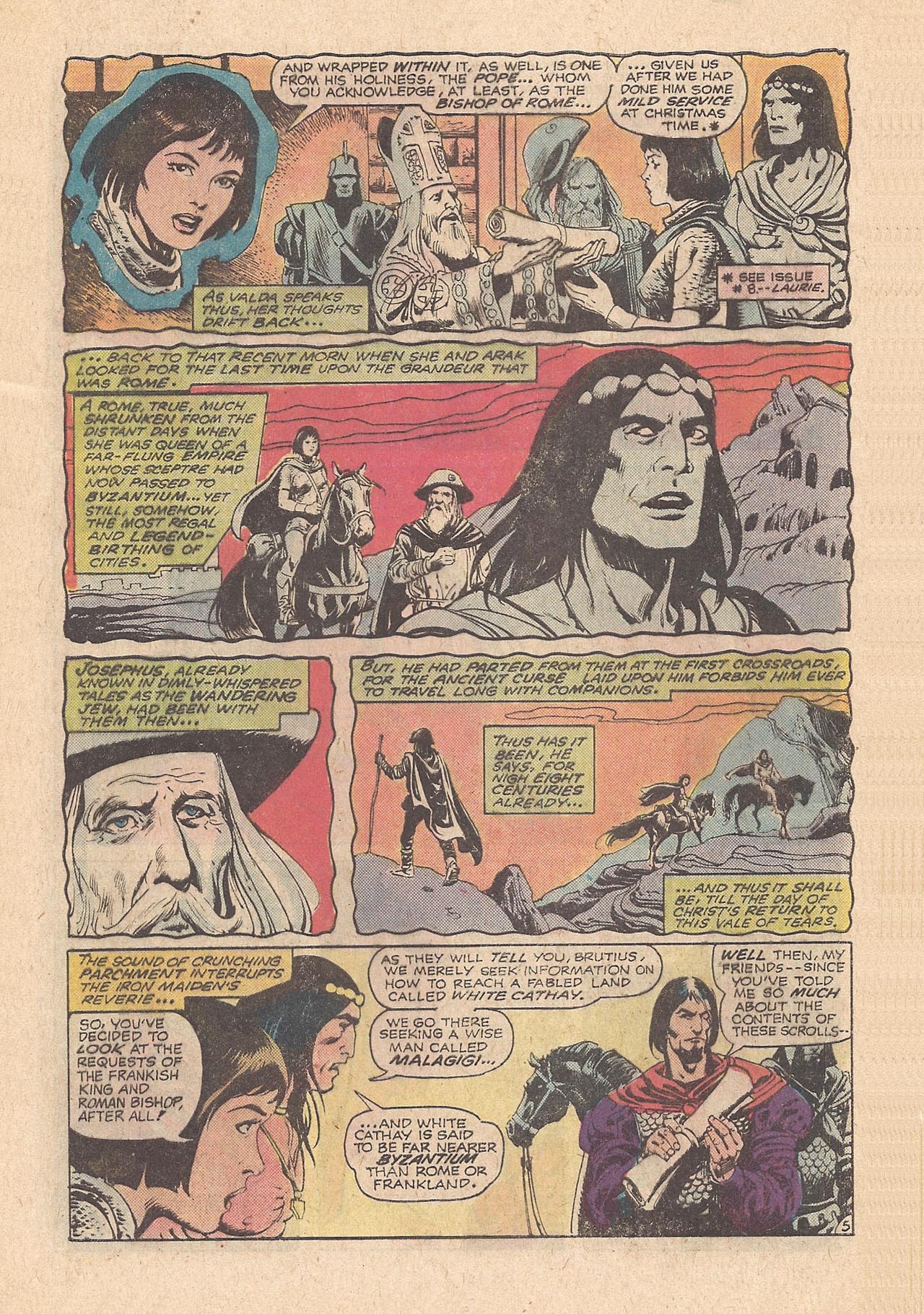 Read online Arak Son of Thunder comic -  Issue #10 - 9