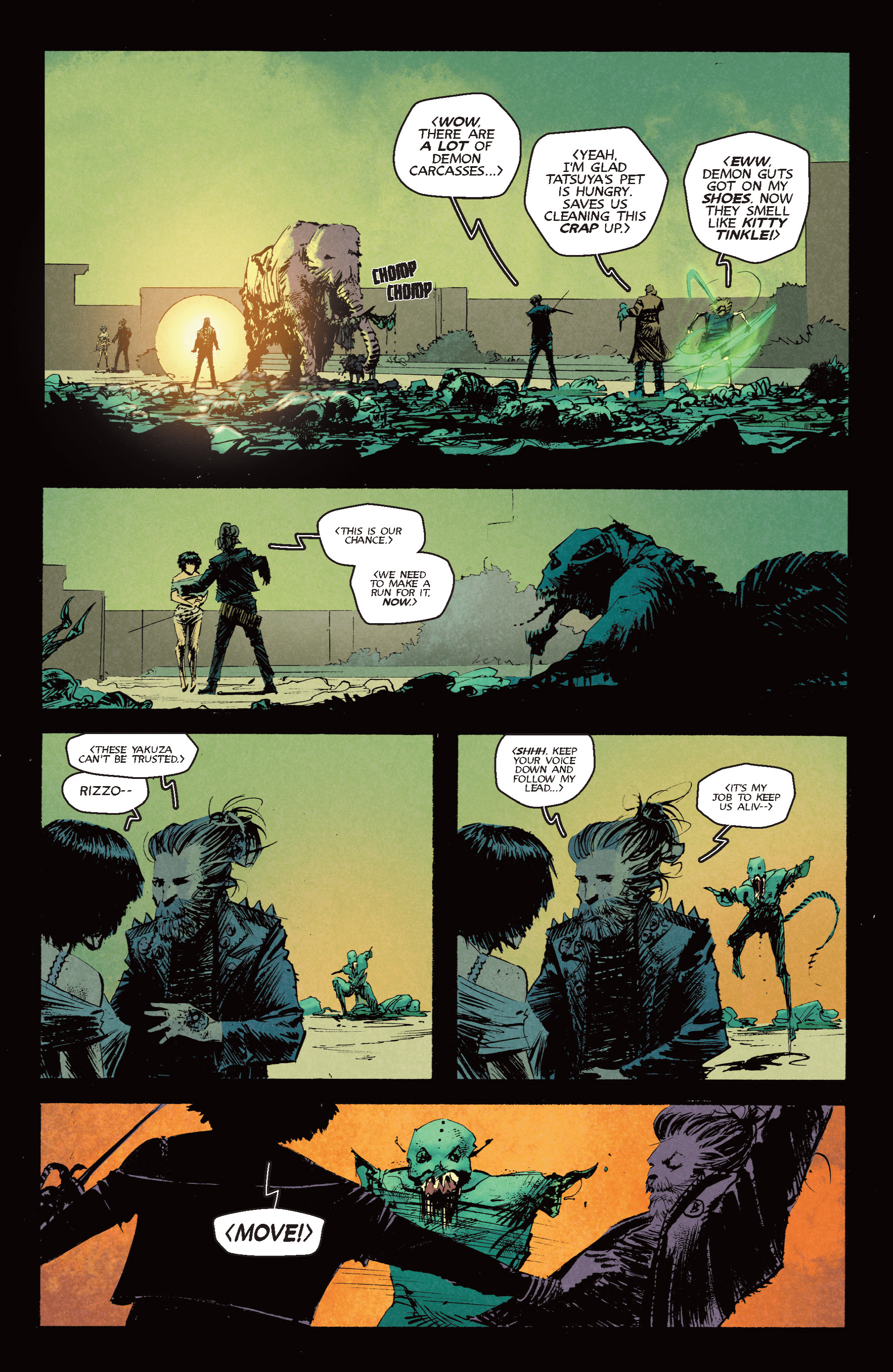 Read online Yakuza Demon Killers comic -  Issue #2 - 11