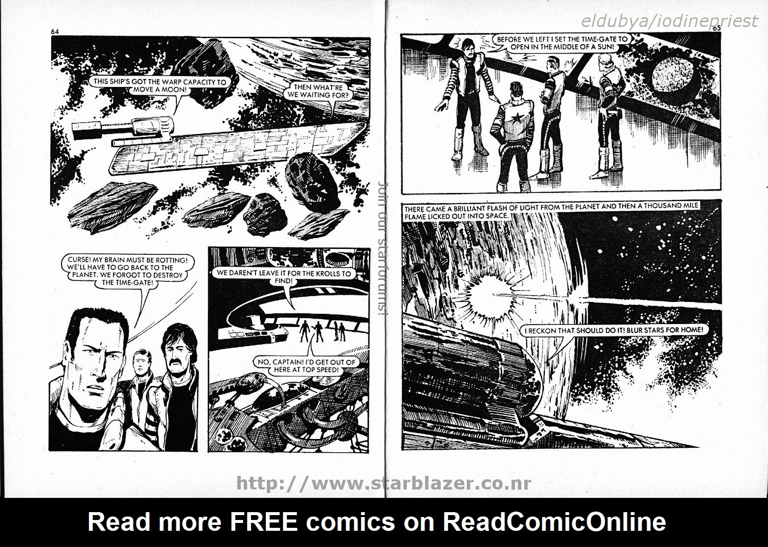 Read online Starblazer comic -  Issue #95 - 34