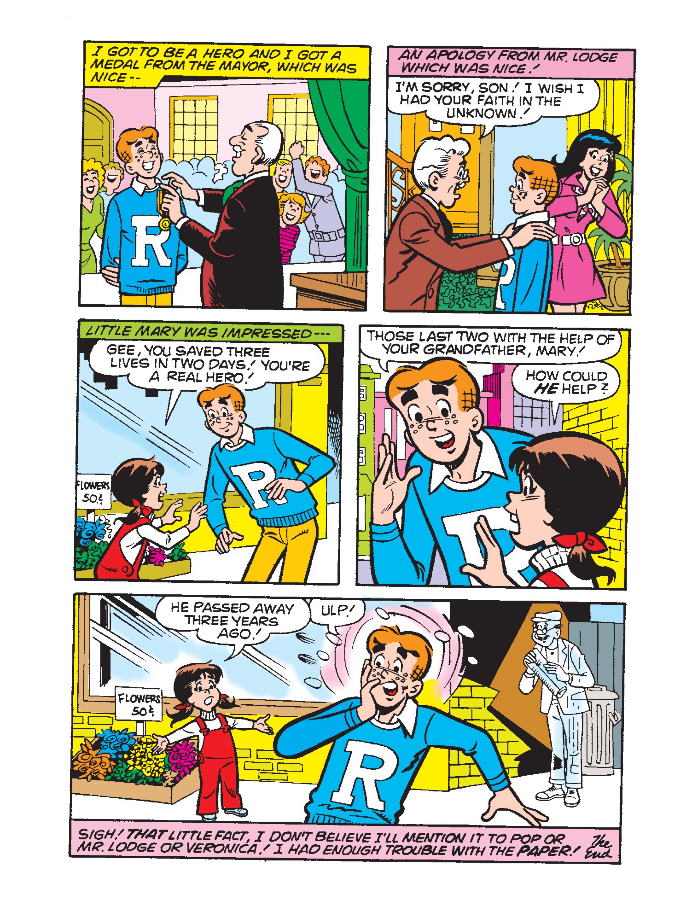 Read online Archie's Double Digest Magazine comic -  Issue #303 - 134