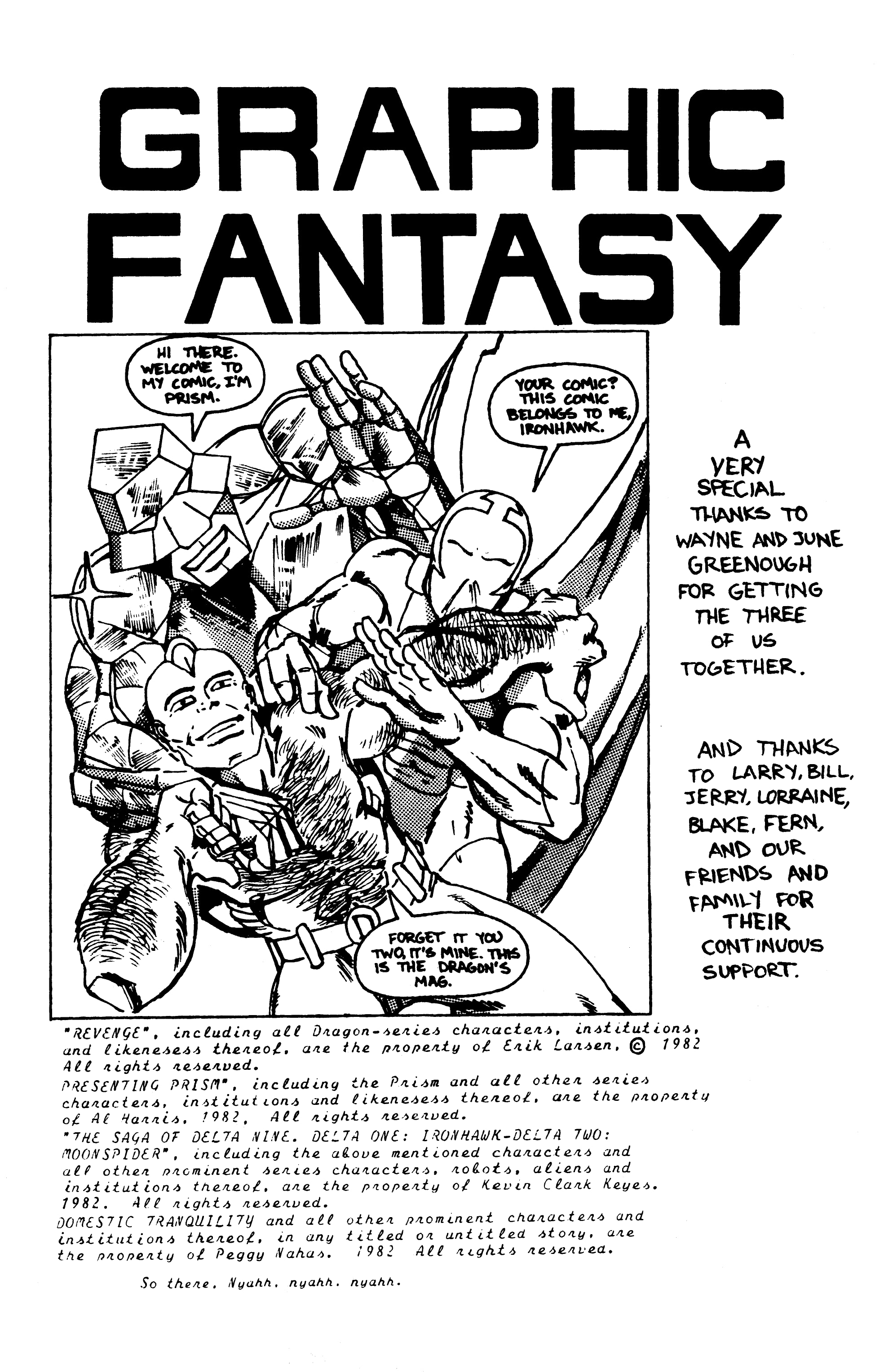Read online Graphic Fantasy comic -  Issue #1 - 2