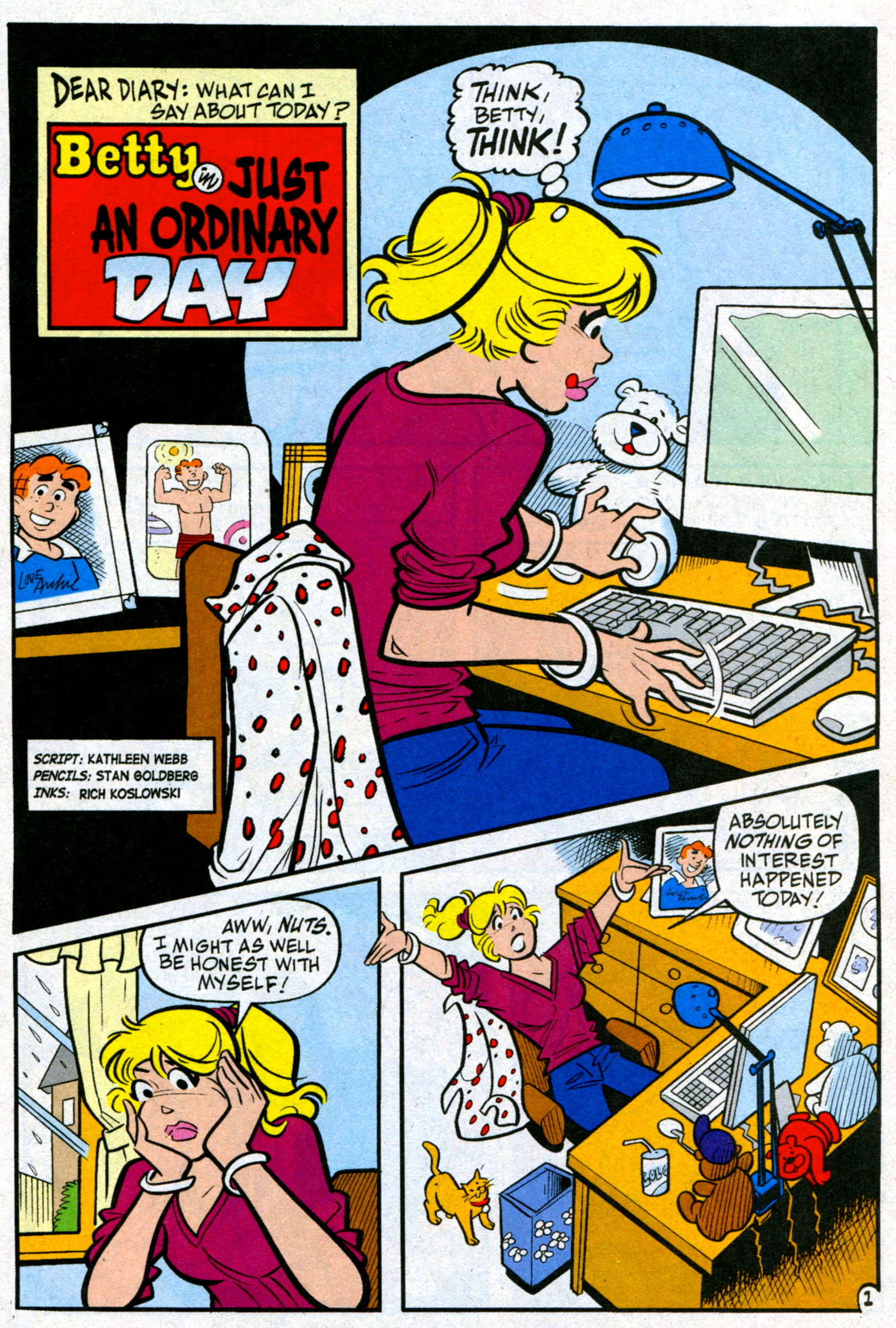 Read online Betty comic -  Issue #169 - 17