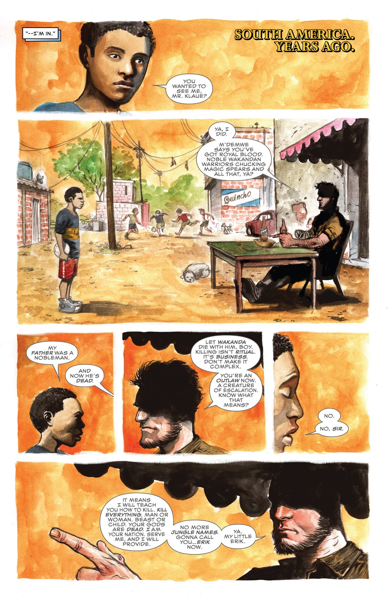 Read online Killmonger comic -  Issue #2 - 8