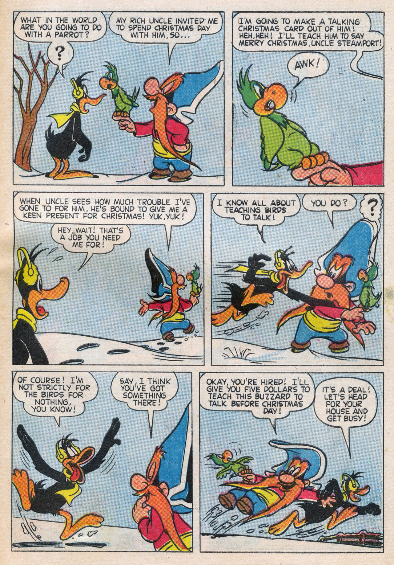 Read online Bugs Bunny's Christmas Funnies comic -  Issue # TPB 9 - 91