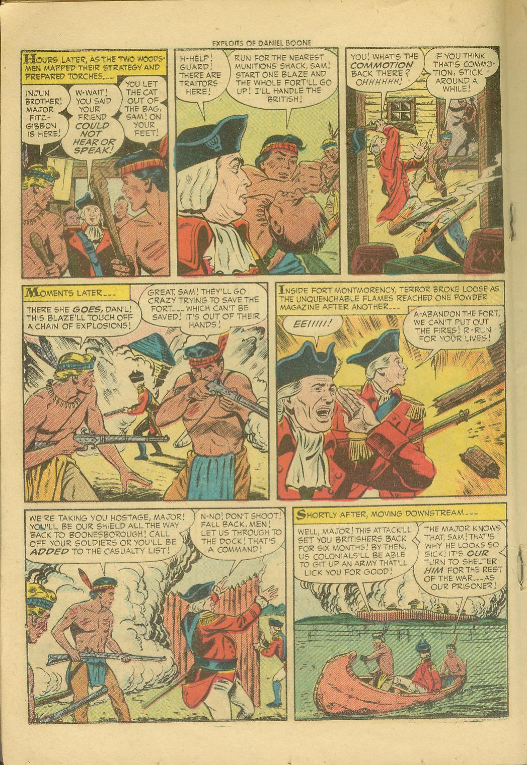 Read online Exploits of Daniel Boone comic -  Issue #6 - 18