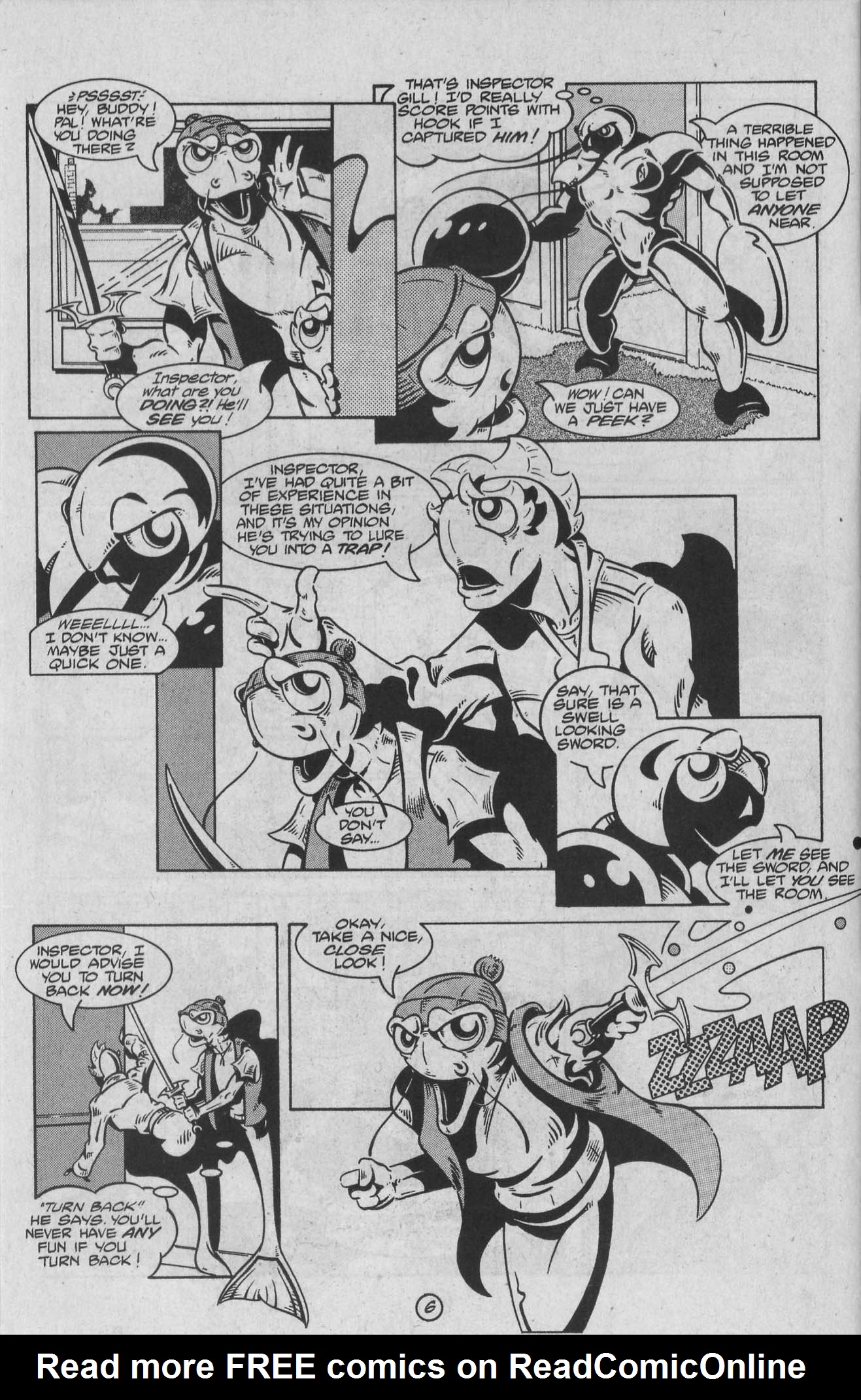 Read online The Fish Police comic -  Issue #19 - 8