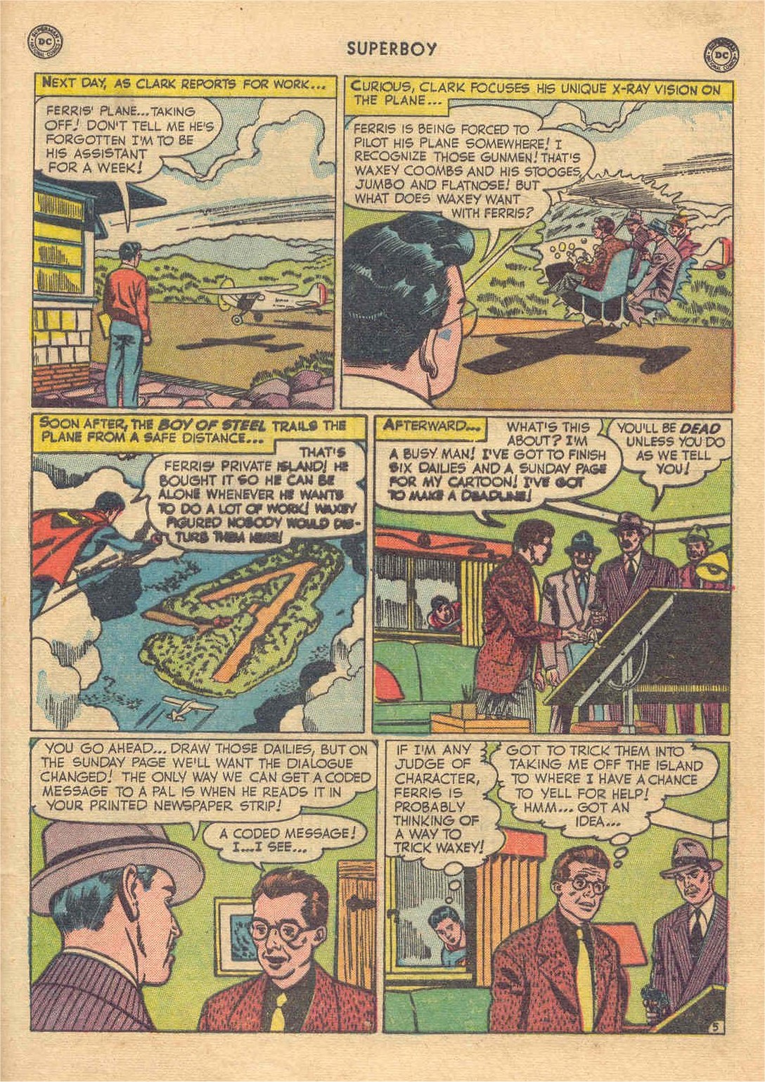 Read online Superboy (1949) comic -  Issue #10 - 37