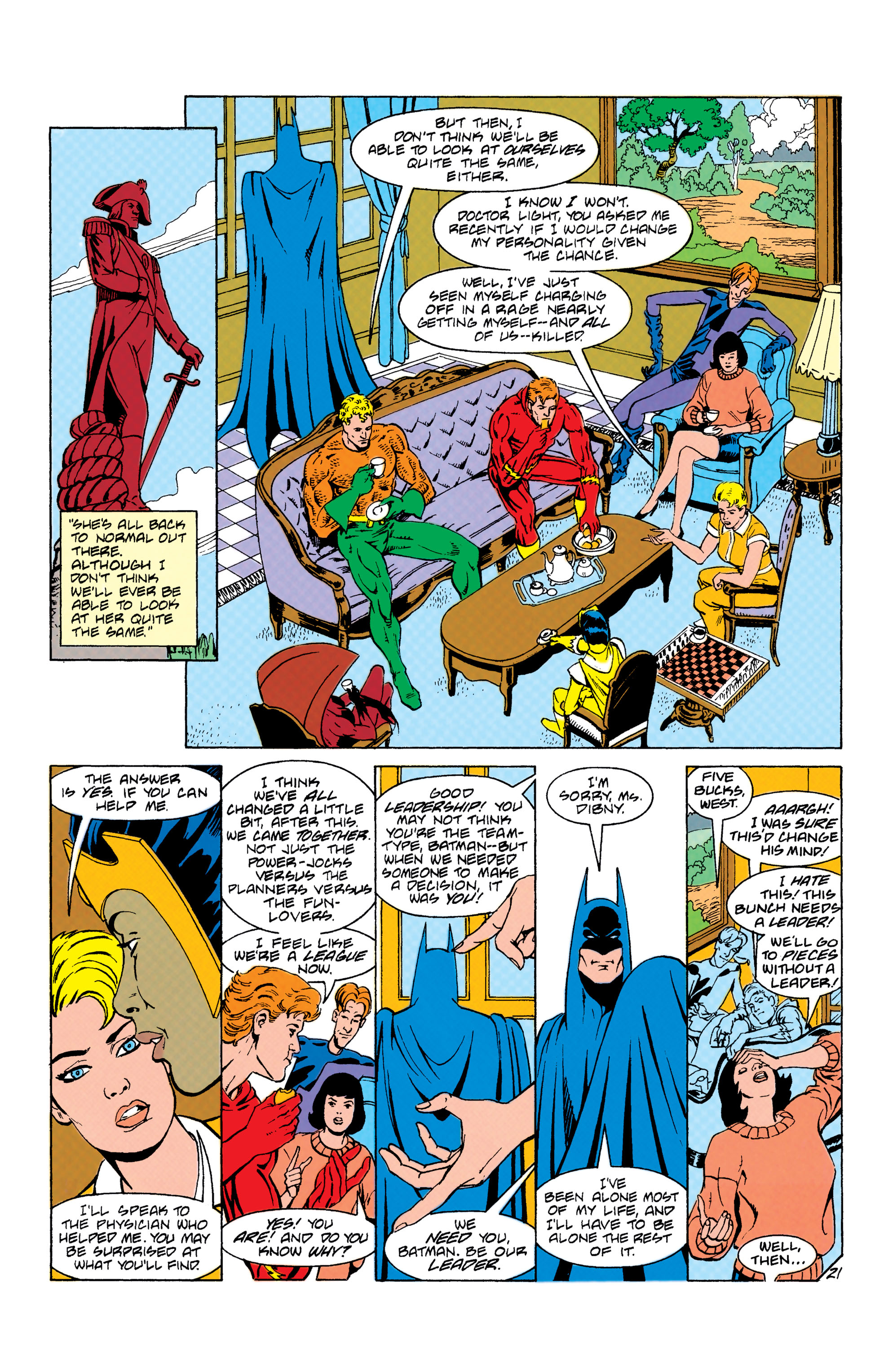 Read online Justice League Europe comic -  Issue #39 - 21