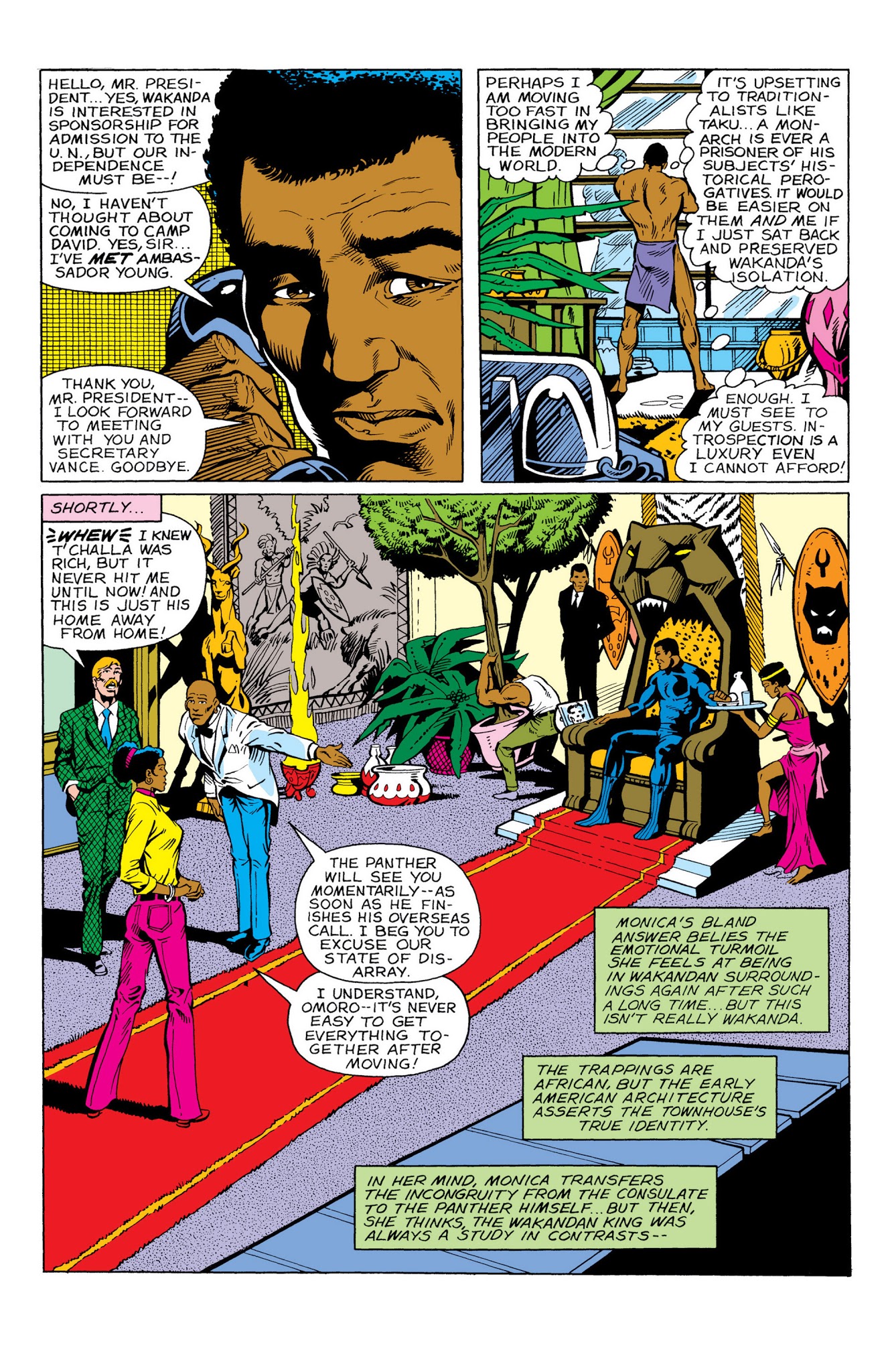 Read online Marvel Masterworks: The Black Panther comic -  Issue # TPB 2 - 280