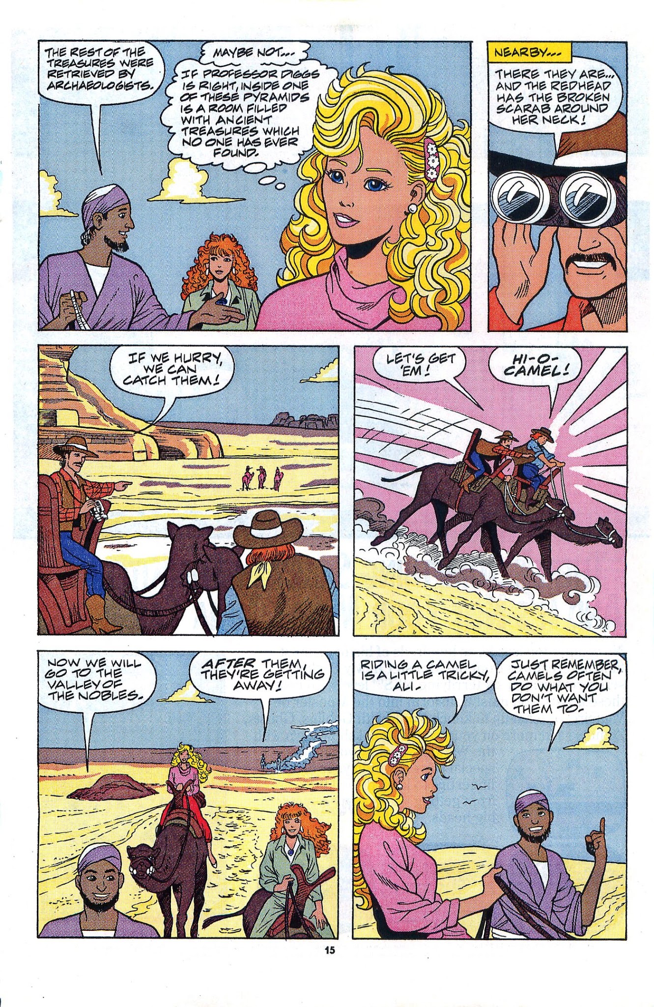 Read online Barbie comic -  Issue #15 - 17