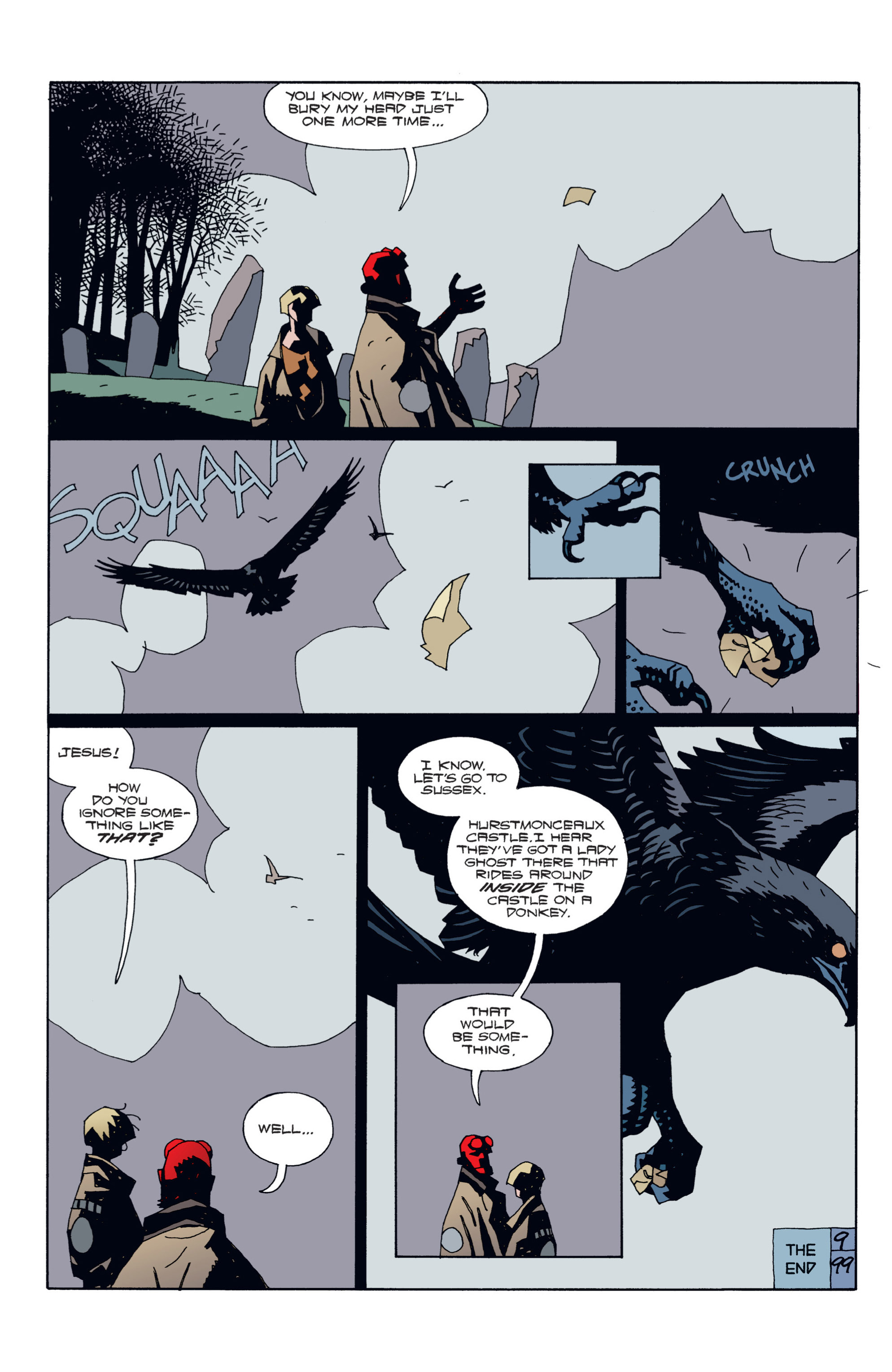 Read online Hellboy comic -  Issue #4 - 125