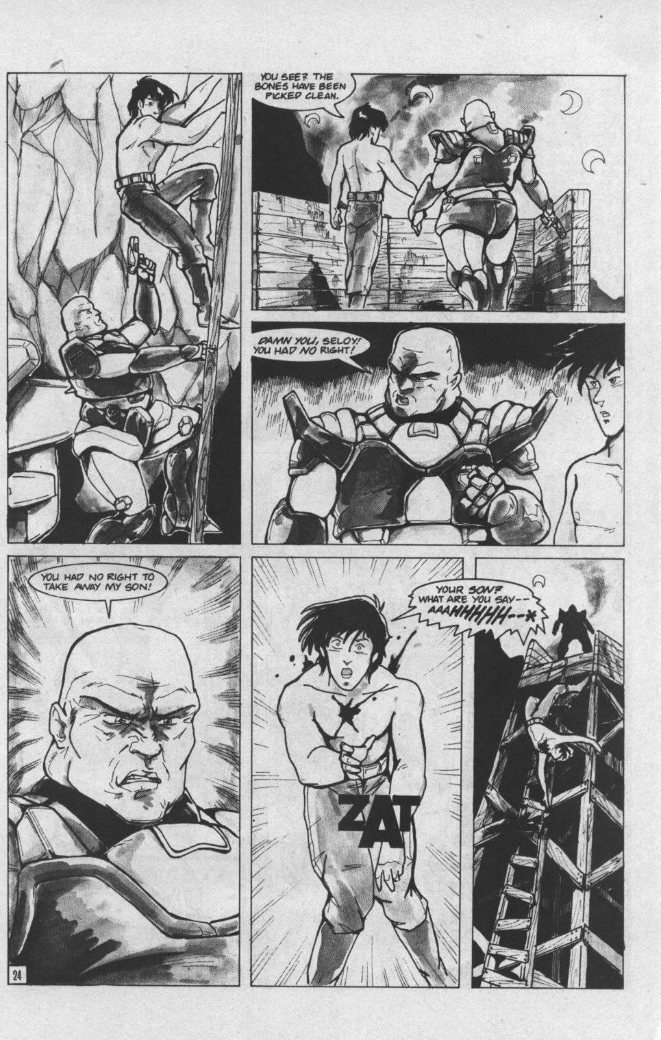 Read online Robotech II: The Sentinels - The Malcontent Uprisings comic -  Issue #11 - 25