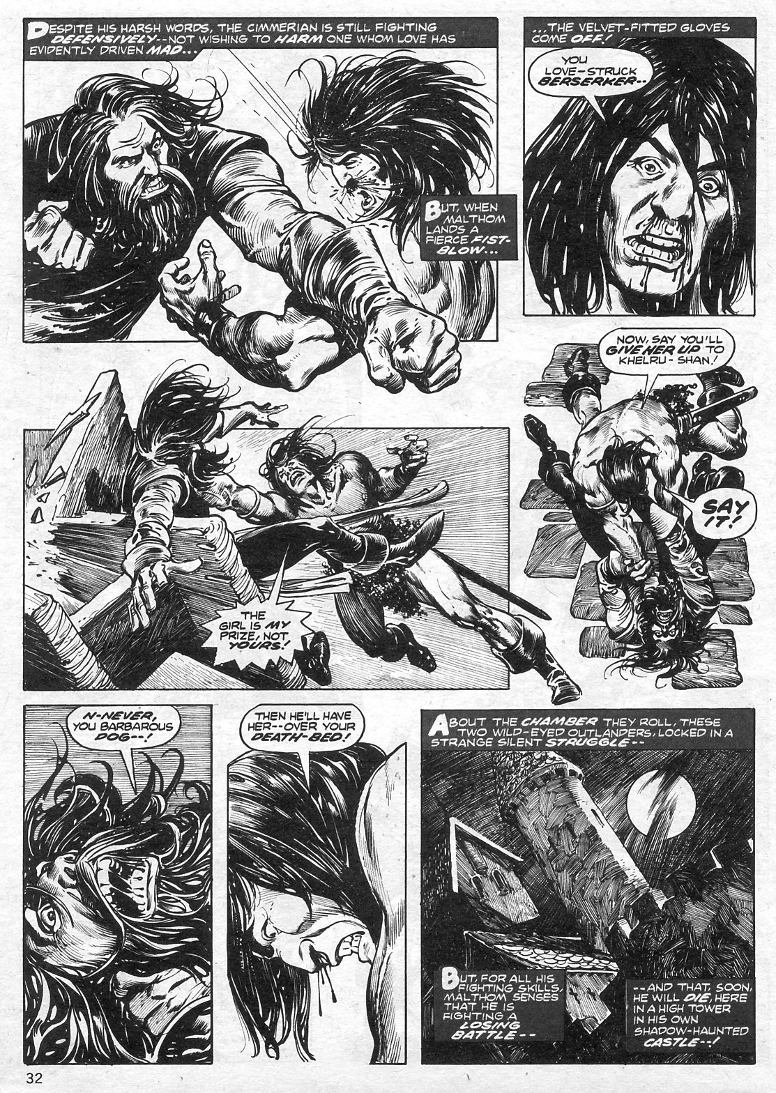 The Savage Sword Of Conan Issue #12 #13 - English 32