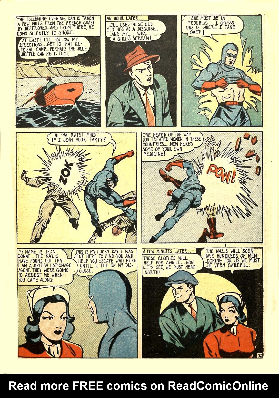 Read online The Blue Beetle comic -  Issue #26 - 61