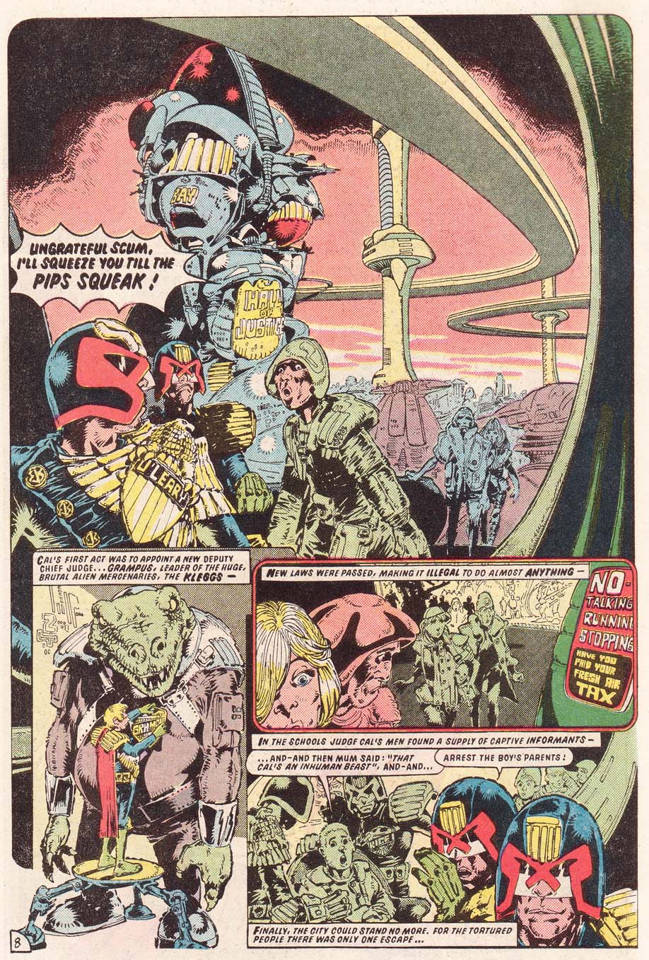 Read online Judge Dredd (1983) comic -  Issue #11 - 9