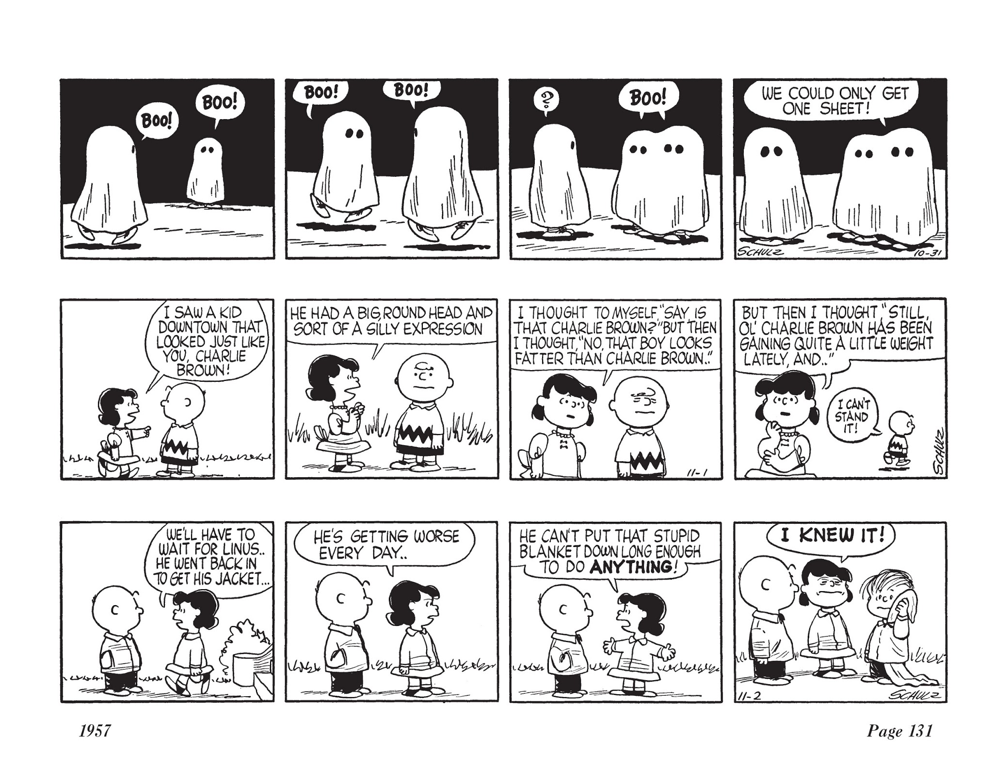 Read online The Complete Peanuts comic -  Issue # TPB 4 - 145