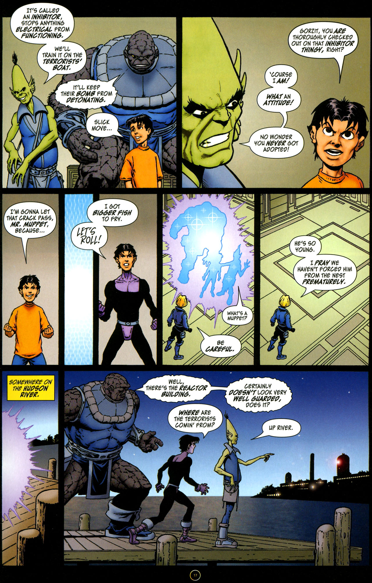 Read online Kid Kosmos: Kidnapped comic -  Issue # TPB - 14
