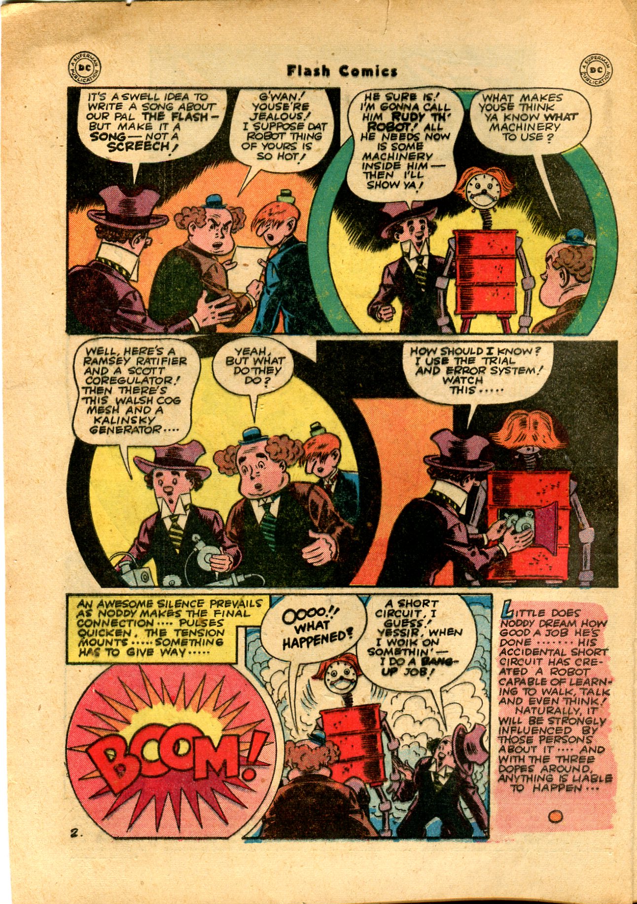 Read online Flash Comics comic -  Issue #75 - 5
